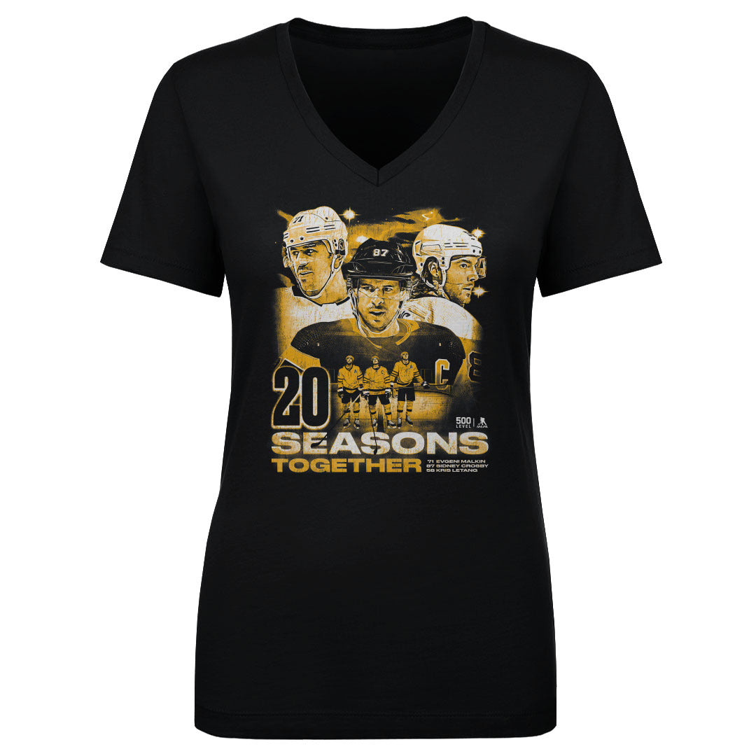 Sidney Crosby Kris Letang & Evgeni Malkin Pittsburgh 20 Seasons