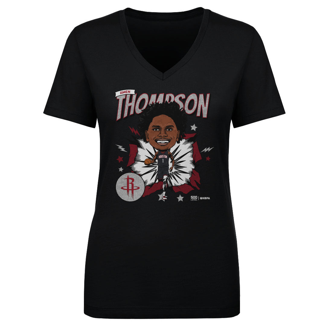 Amen Thompson Houston Rockets Caricature