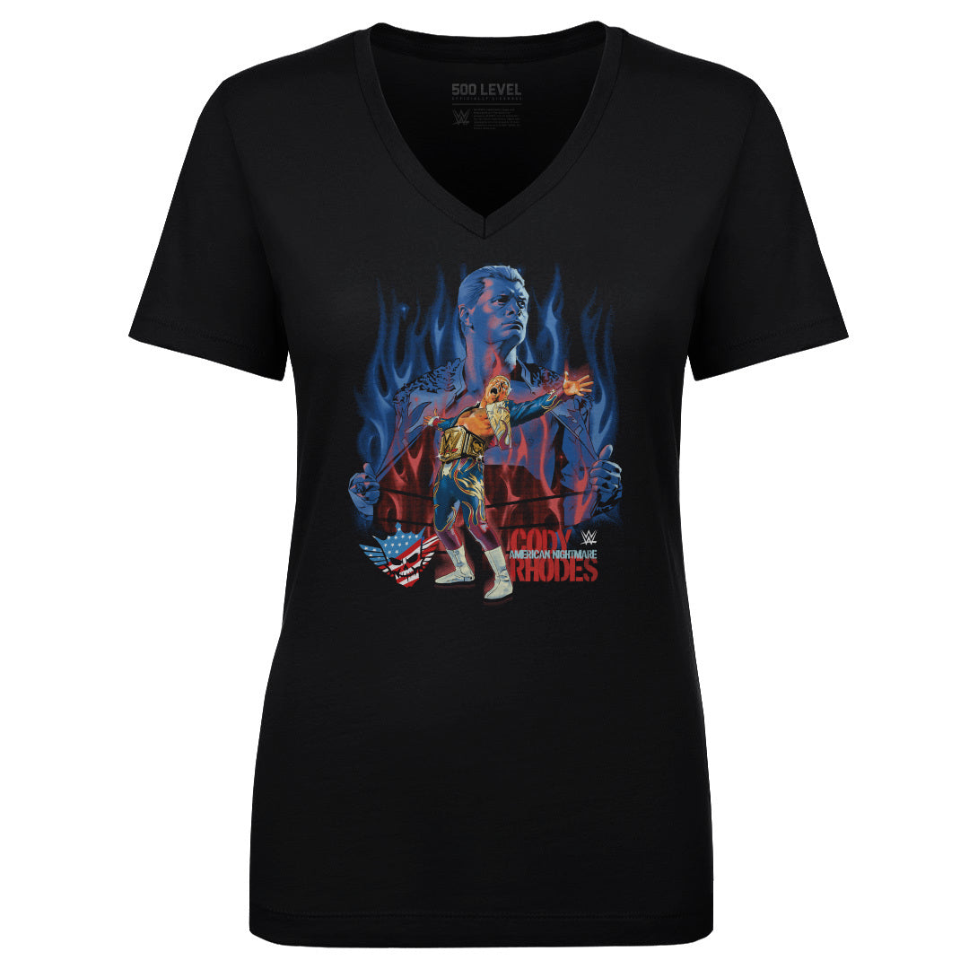 Cody Rhodes Flames 1