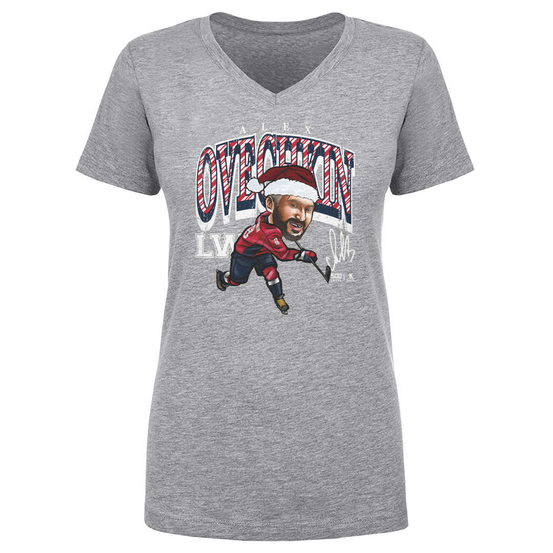 Alex Ovechkin Washington Cartoon Santa Hat 3