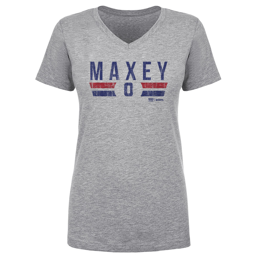 Tyrese Maxey Philadelphia 76ers Font 2