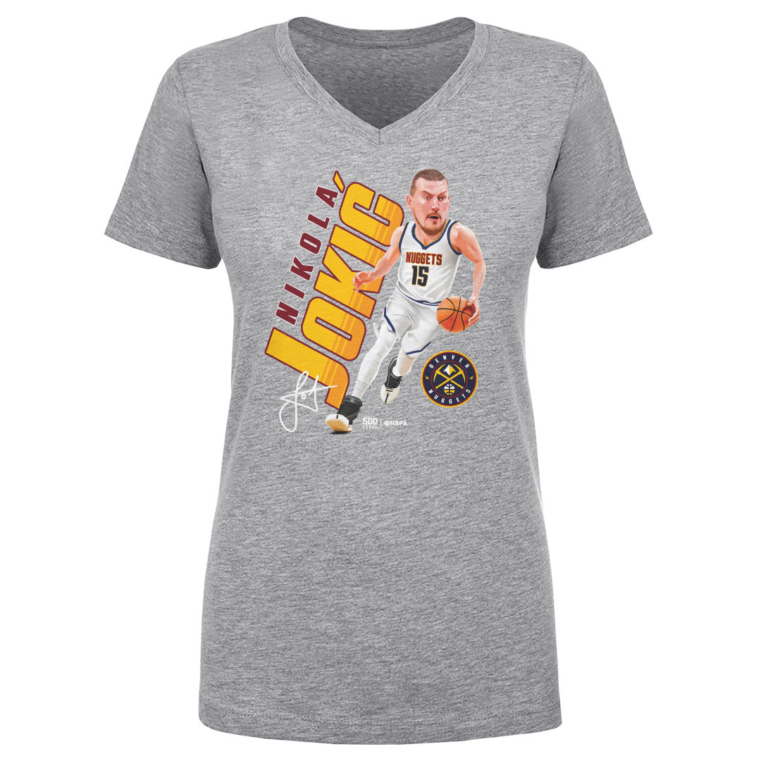 Nikola Jokic Denver Nuggets Caricature