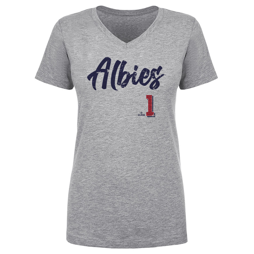 Ozzie Albies Atlanta Script 2
