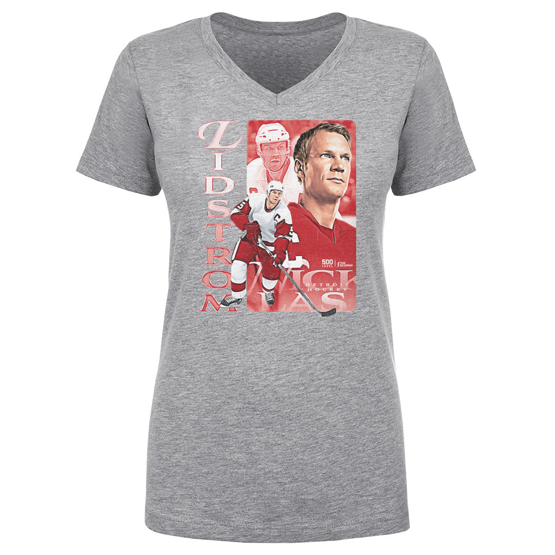 Nicklas Lidstrom Detroit Vintage