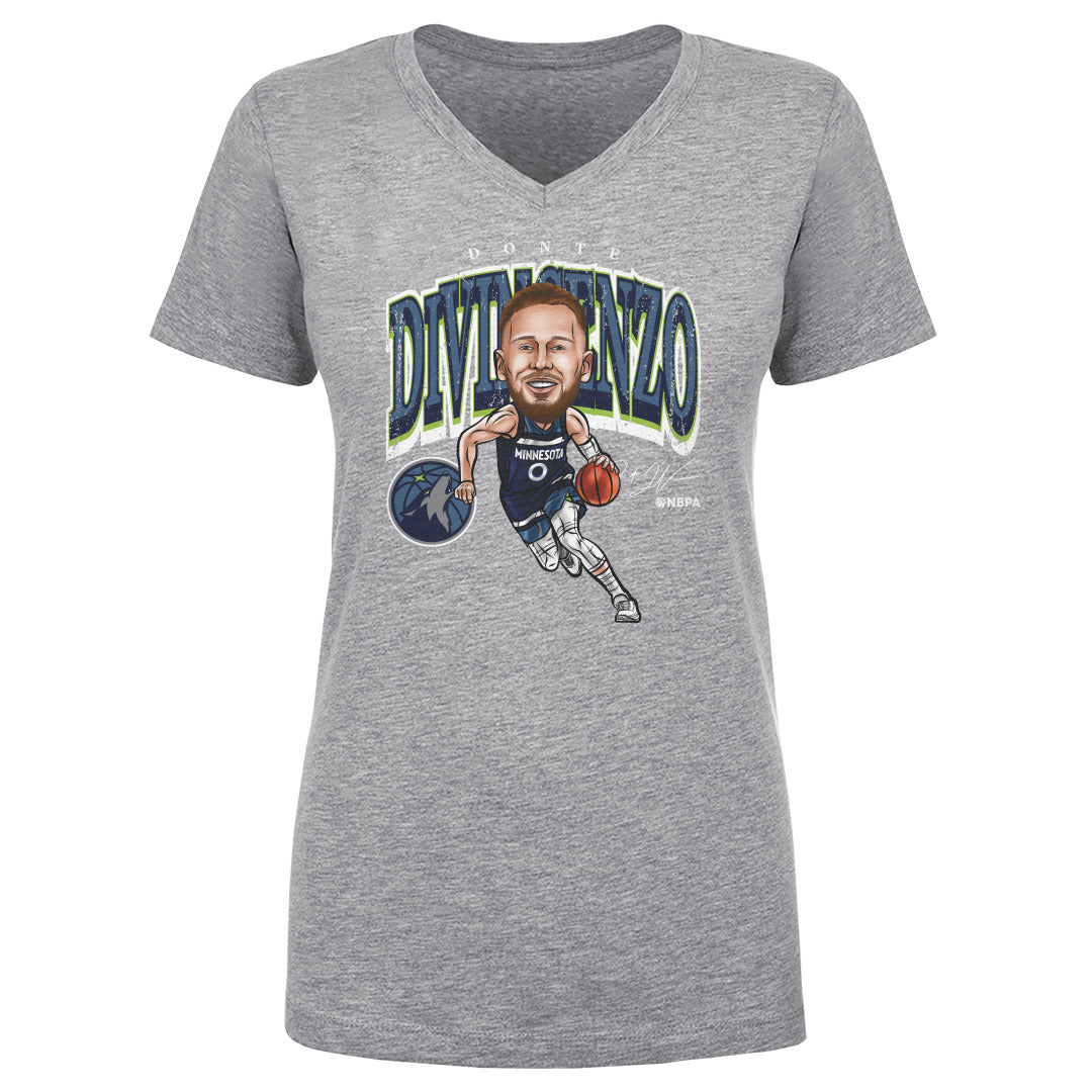 Donte DiVincenzo Minnesota Timberwolves Cartoon NBA
