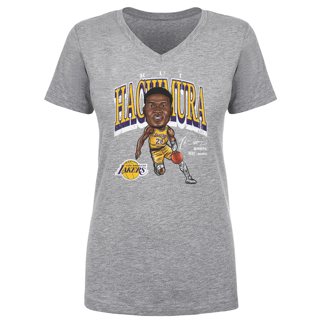Rui Hachimura Los Angeles Lakers Cartoon 1