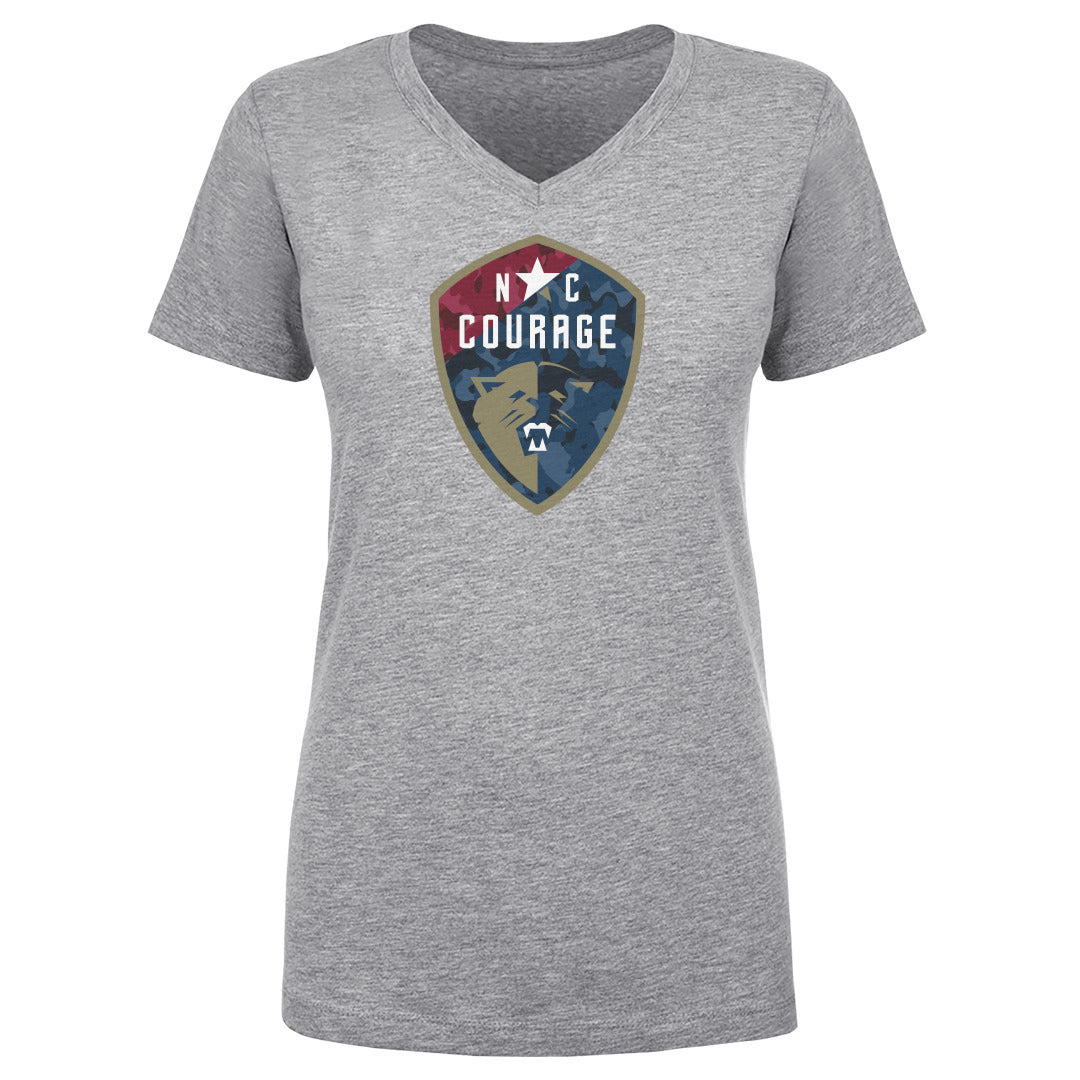 North Carolina Courage Camp Logo WHT