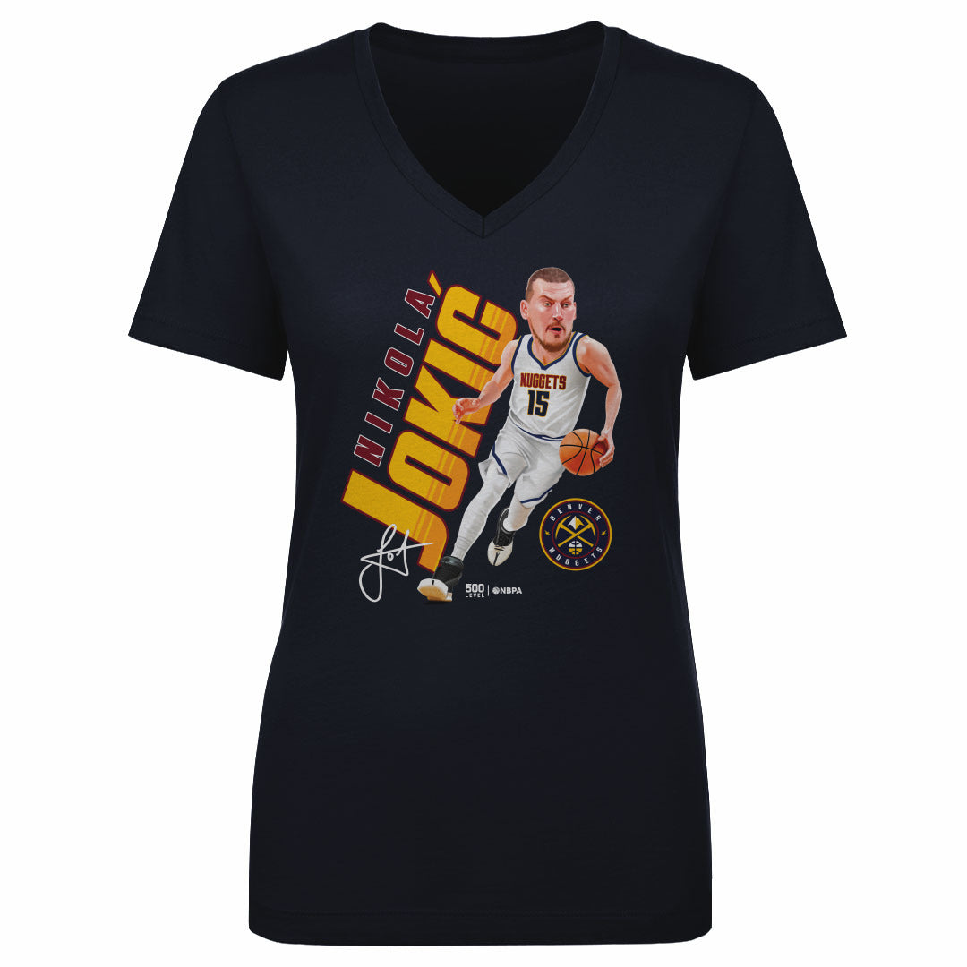 Nikola Jokic Denver Nuggets Caricature