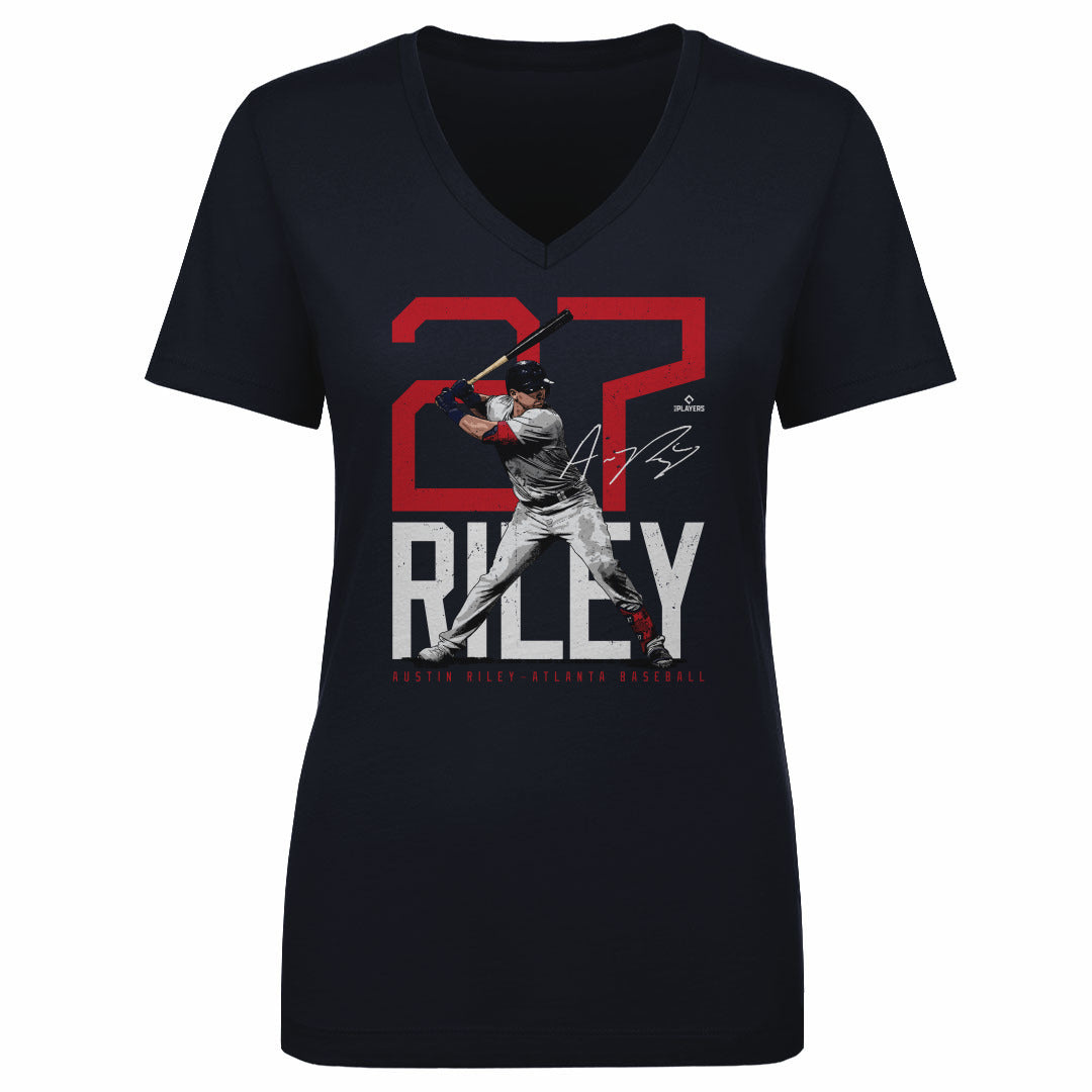 Austin Riley Atlanta Bold Number
