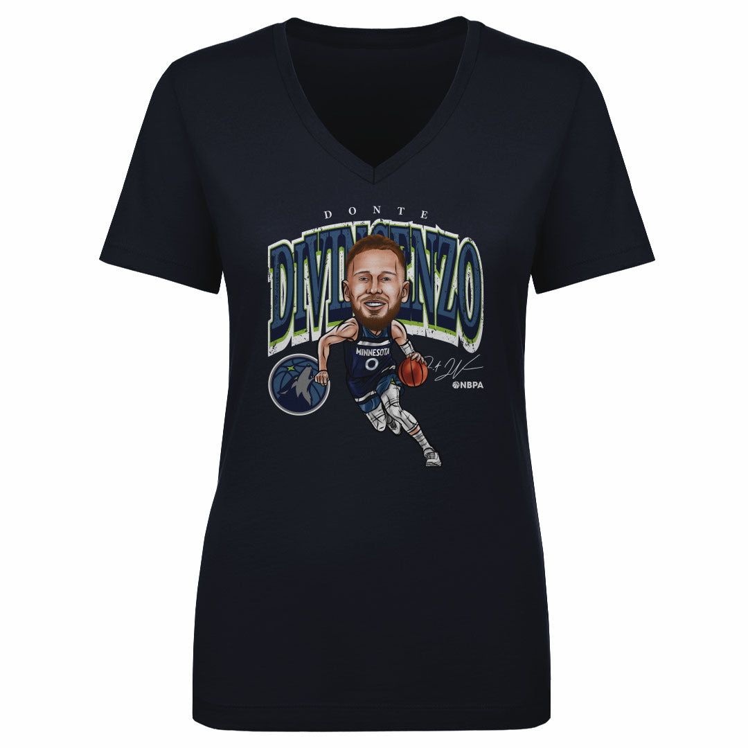 Donte DiVincenzo Minnesota Timberwolves Cartoon NBA