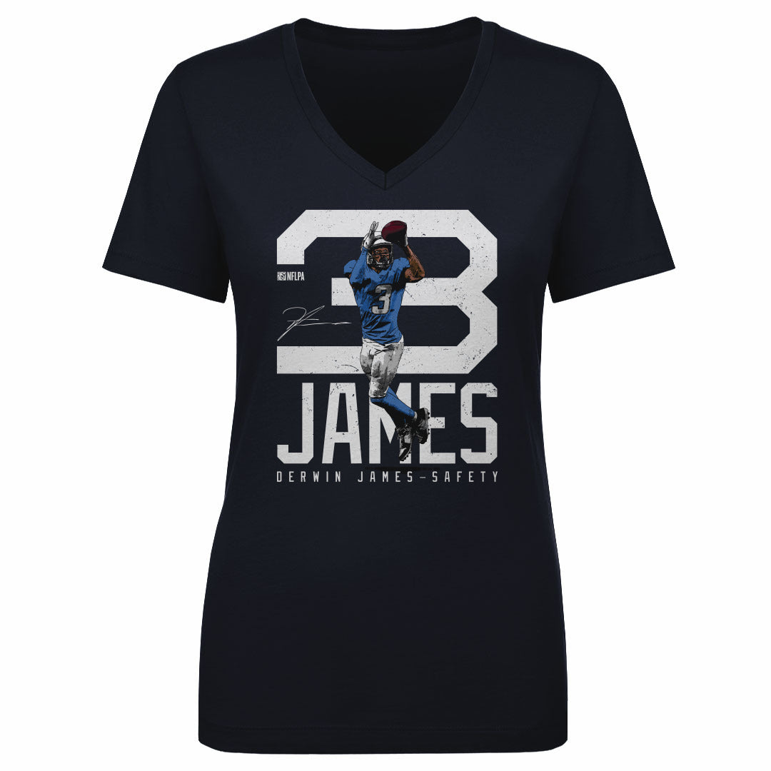 Derwin James Los Angeles C Bold Number 1