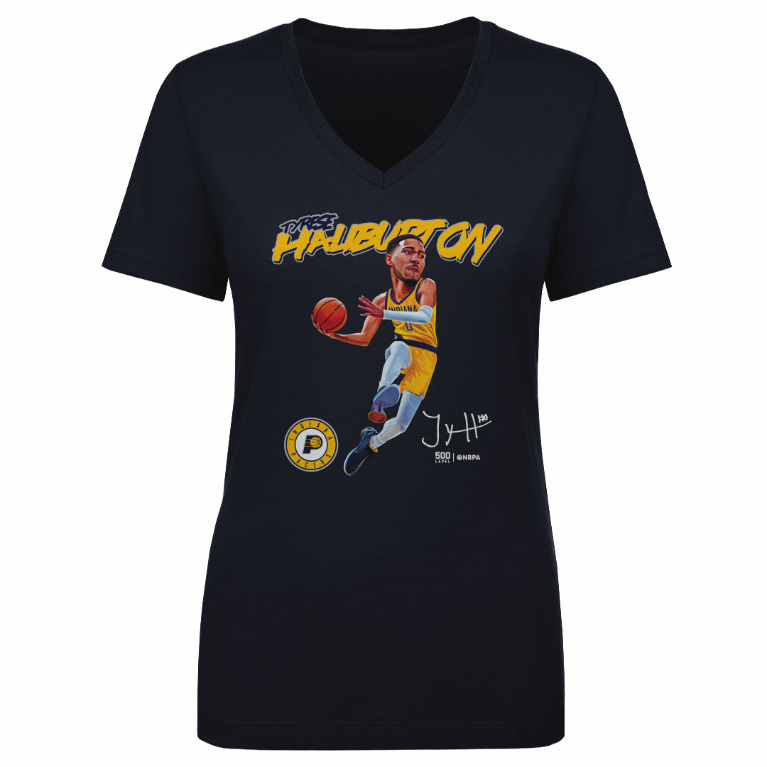 Tyrese Haliburton Indiana Pacers Caricature