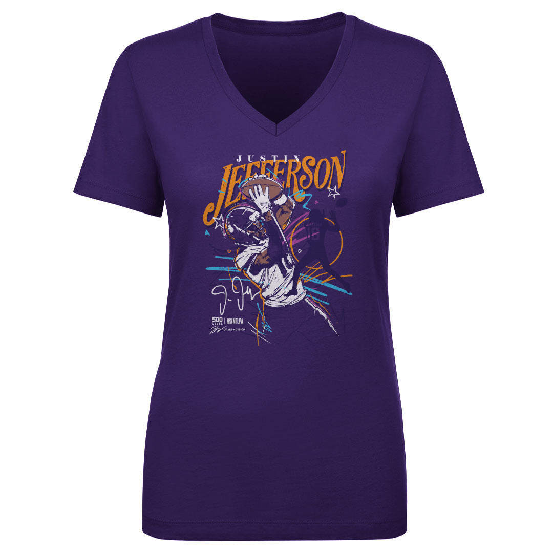 Justin Jefferson Minnesota Scribble