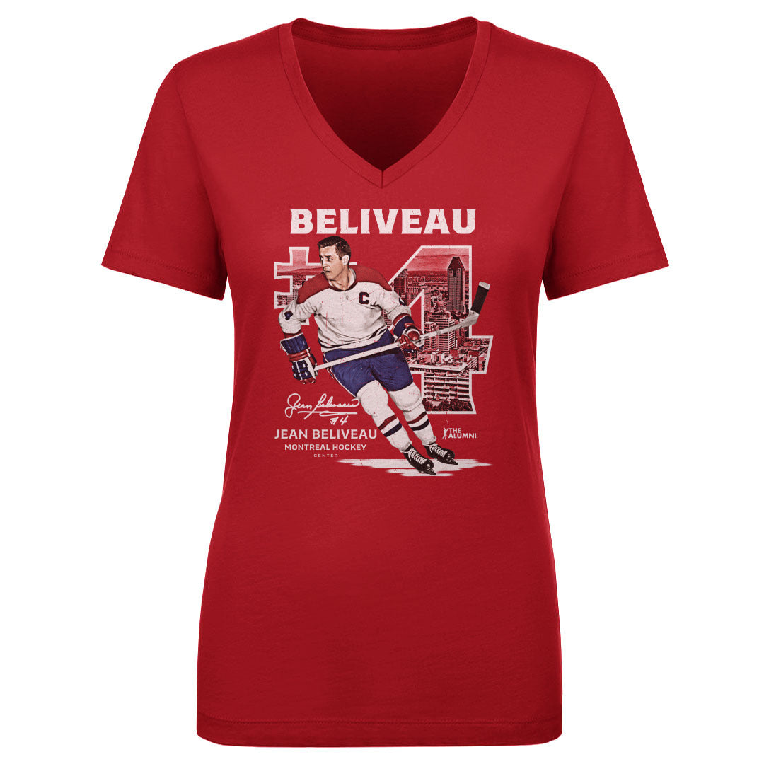 Jean Beliveau Montreal Throwback 3
