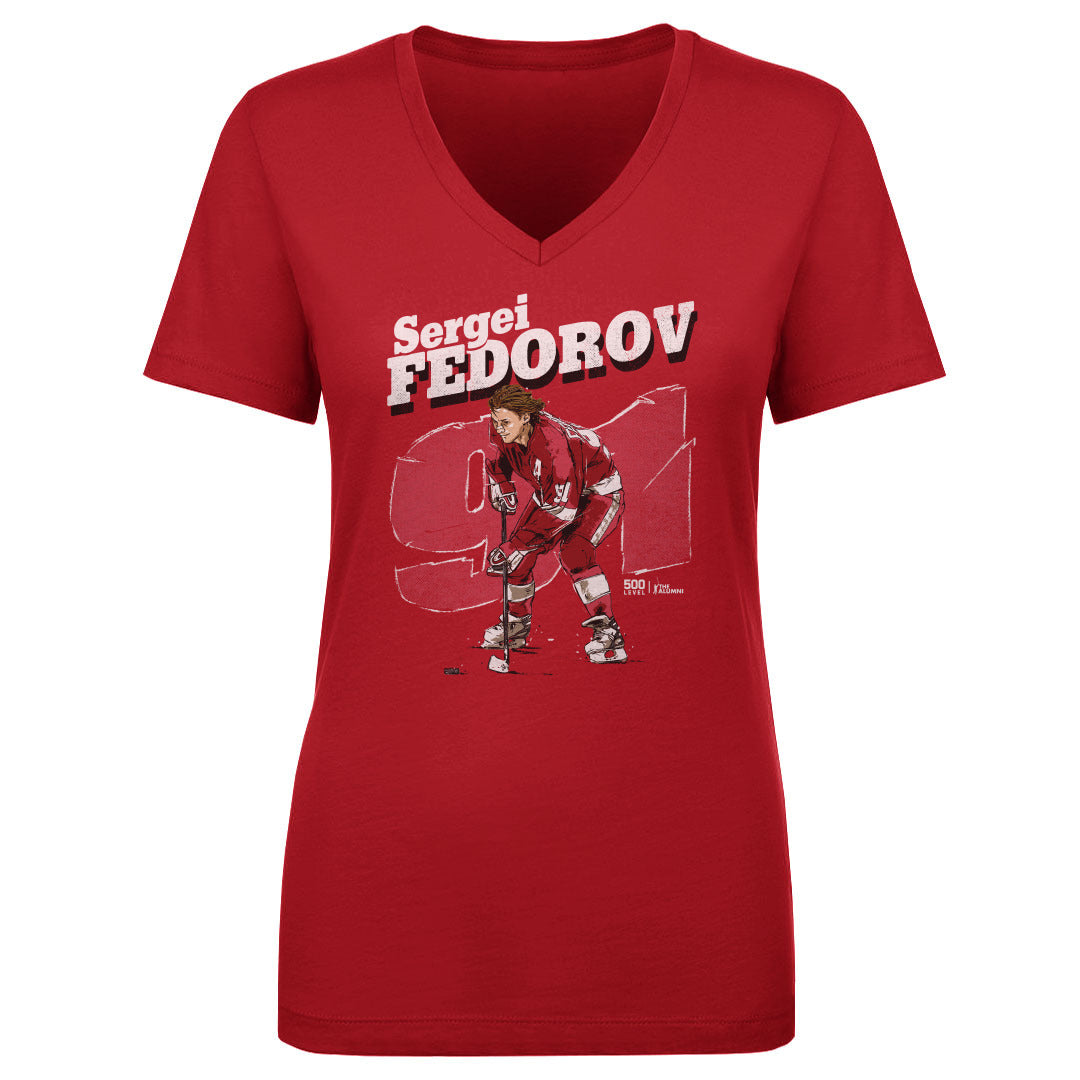 Sergei Fedorov Detroit Retro