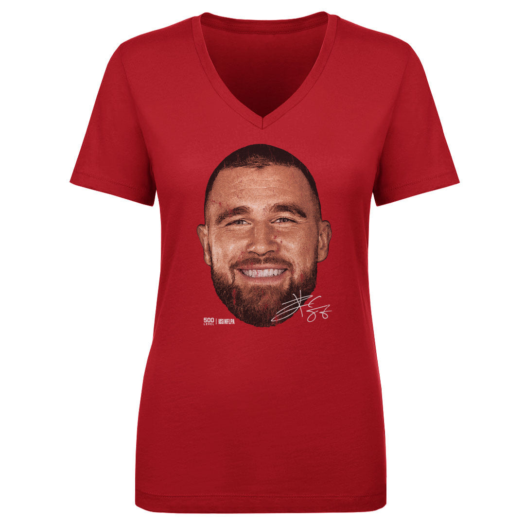 Travis Kelce Kansas City Vintage Head