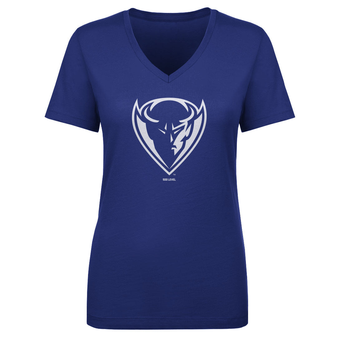 DePaul Blue Demons Primary Logo White