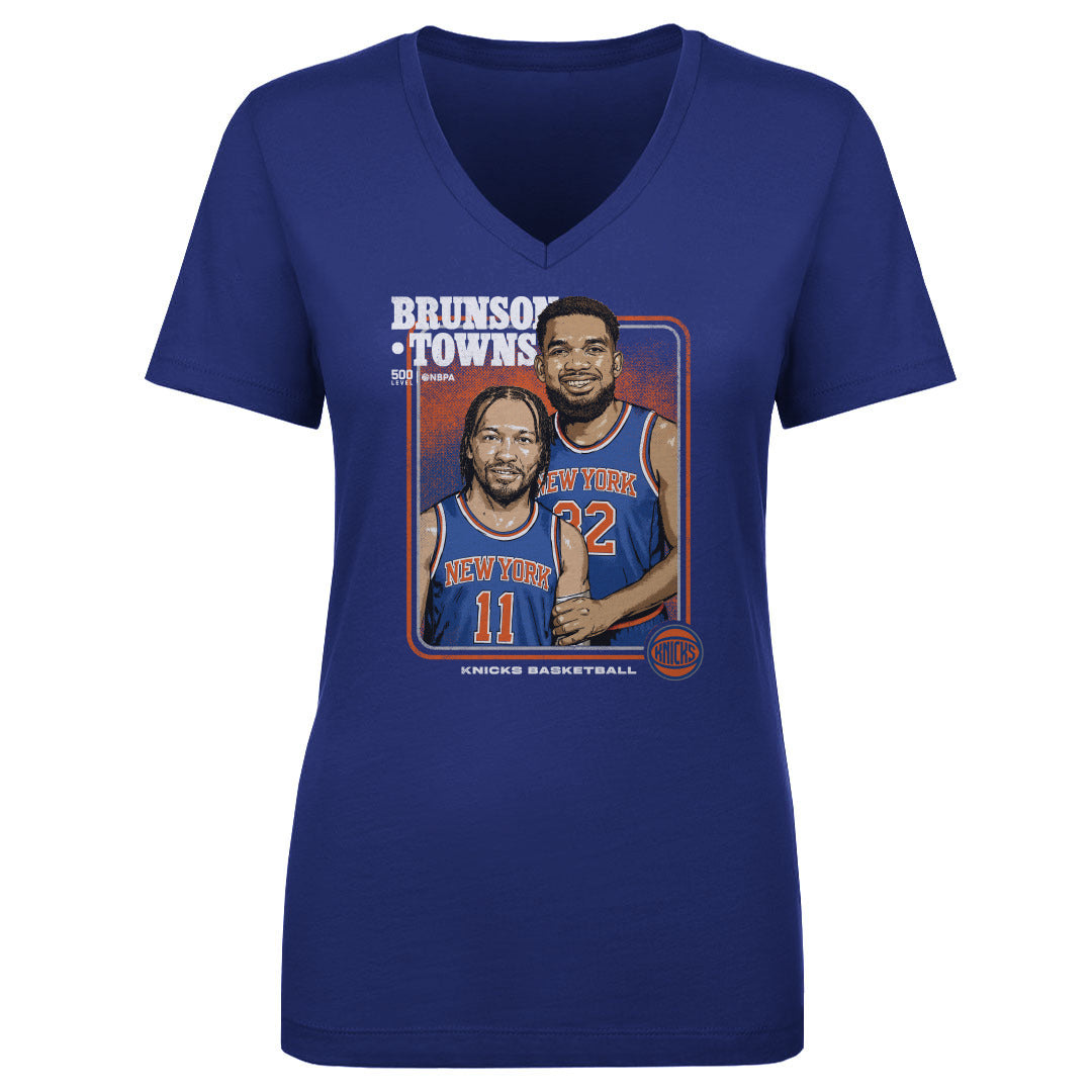 Jalen Brunson & Karl-Anthony Towns New York Knicks Step Brothers