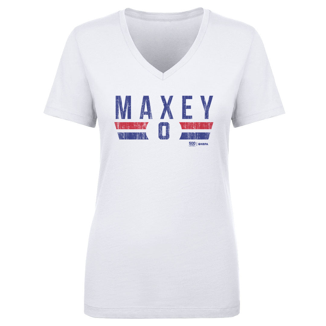 Tyrese Maxey Philadelphia 76ers Font 1