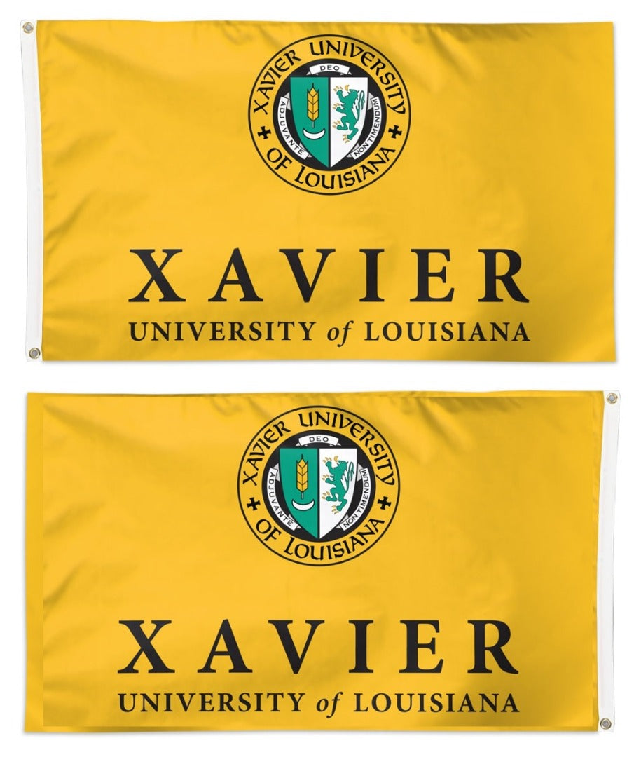 Xavier University of Louisiana 3x5 Flag 2 Sided