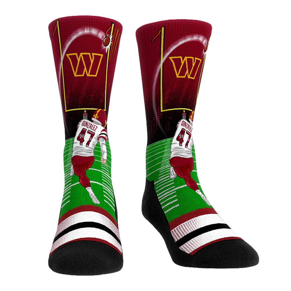 Zane Gonzales - Washington Commanders - Field Goal | Rock 'Em Socks 1