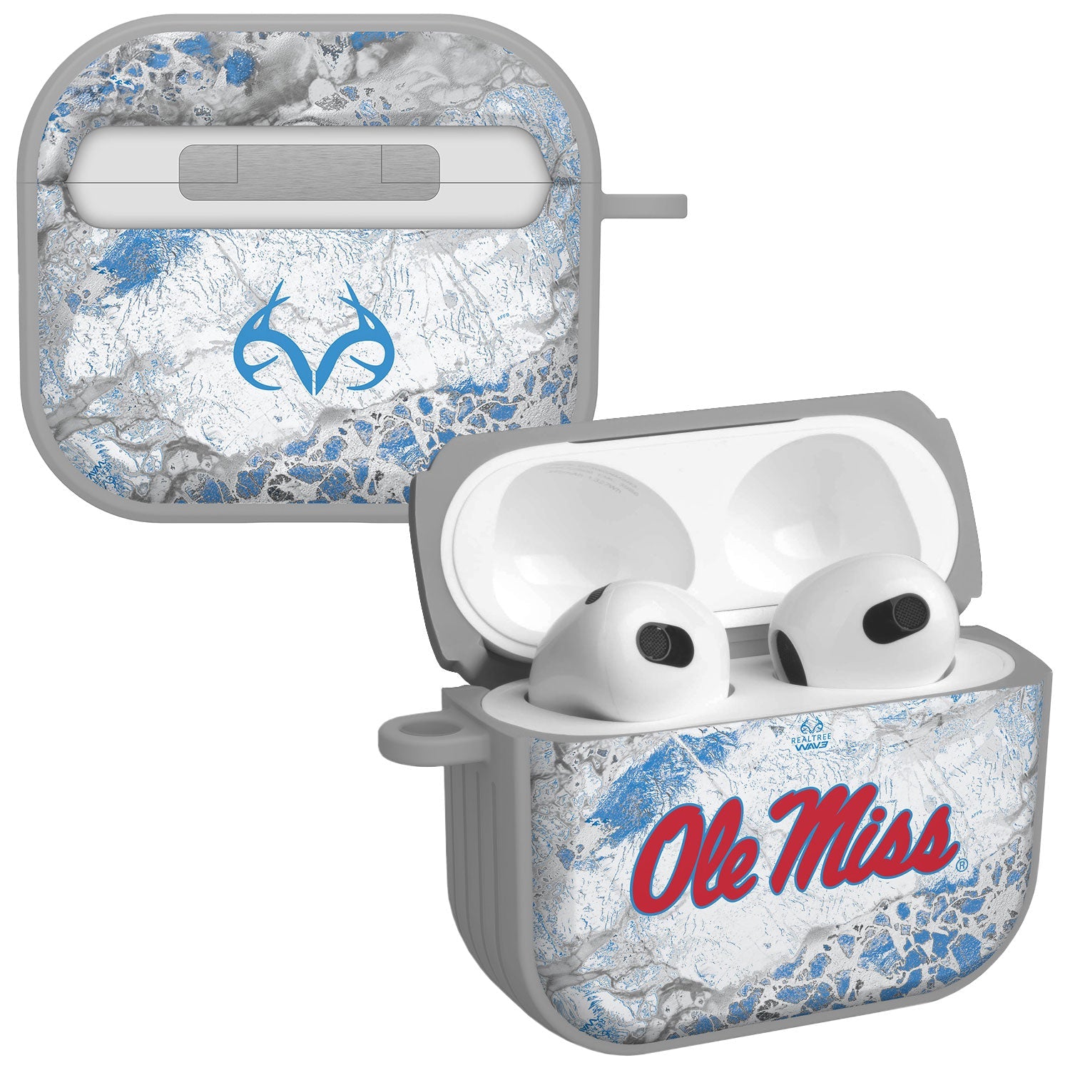 Mississippi Ole Miss Realtree HDX Apple AirPods Gen 3 Case Cover | Affinity Bands