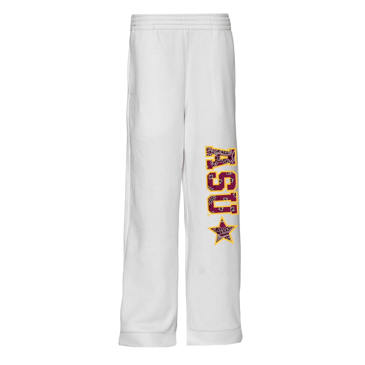 Arizona State ASU Bandana Flare Sweatpants | lojobands 4