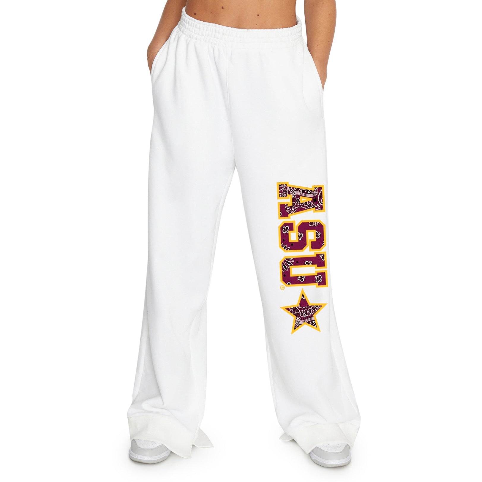 Arizona State ASU Bandana Flare Sweatpants | lojobands