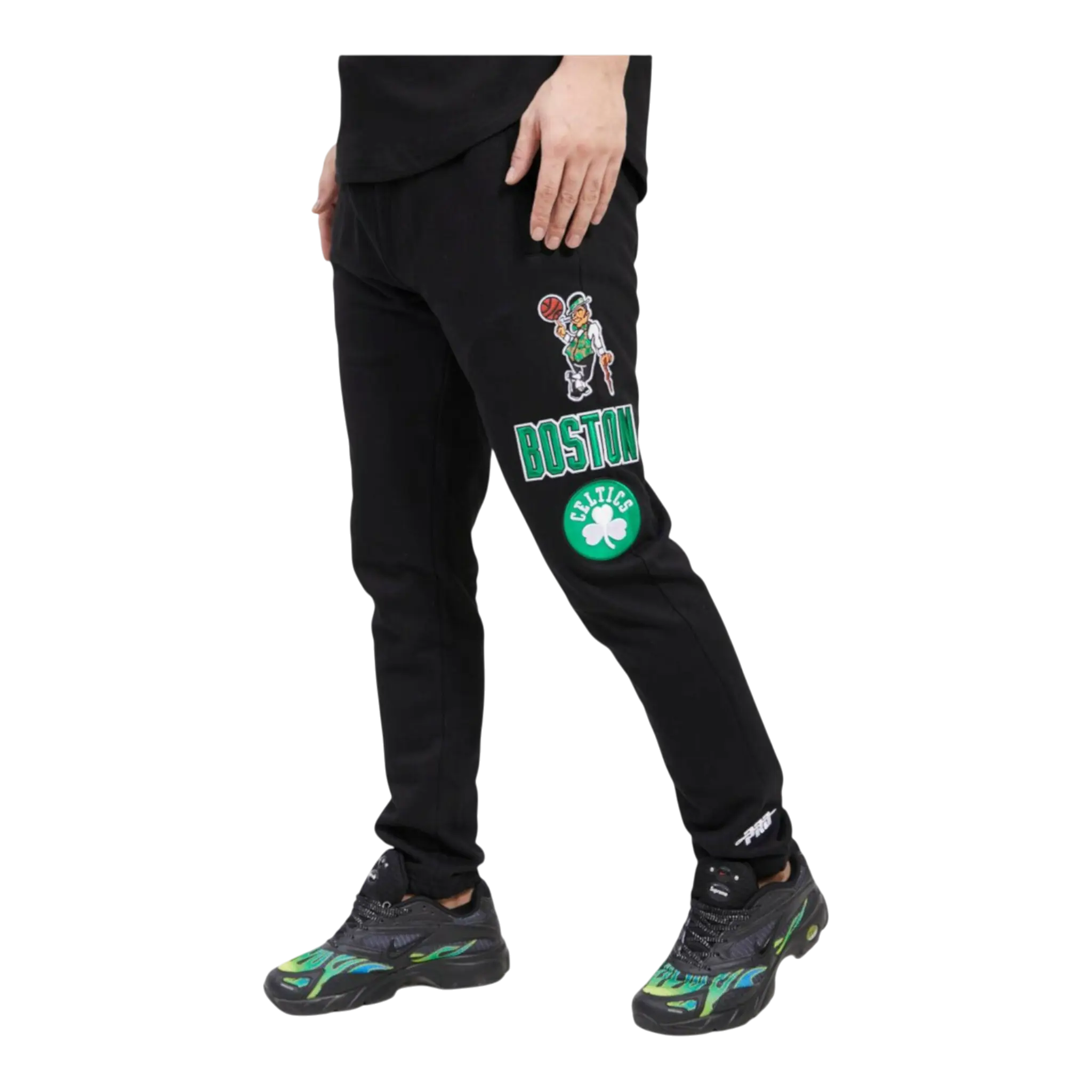 Pro Standard NBA Boston Celtics Retro Classic Men Sweatpants Black 1
