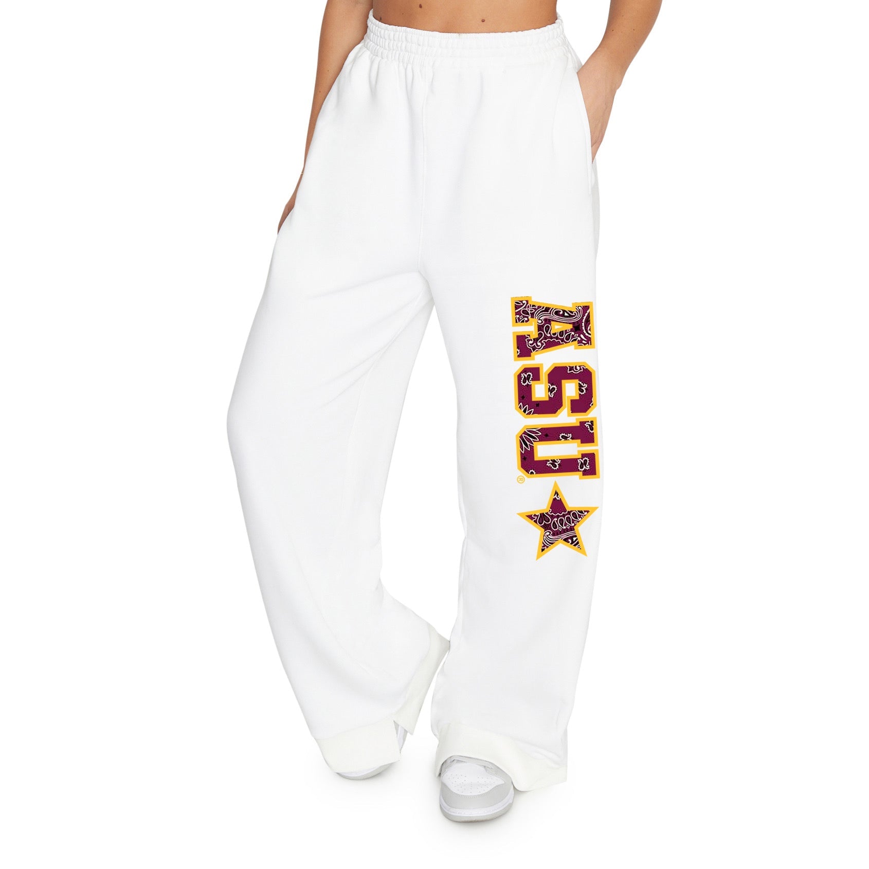 Arizona State ASU Bandana Flare Sweatpants | lojobands