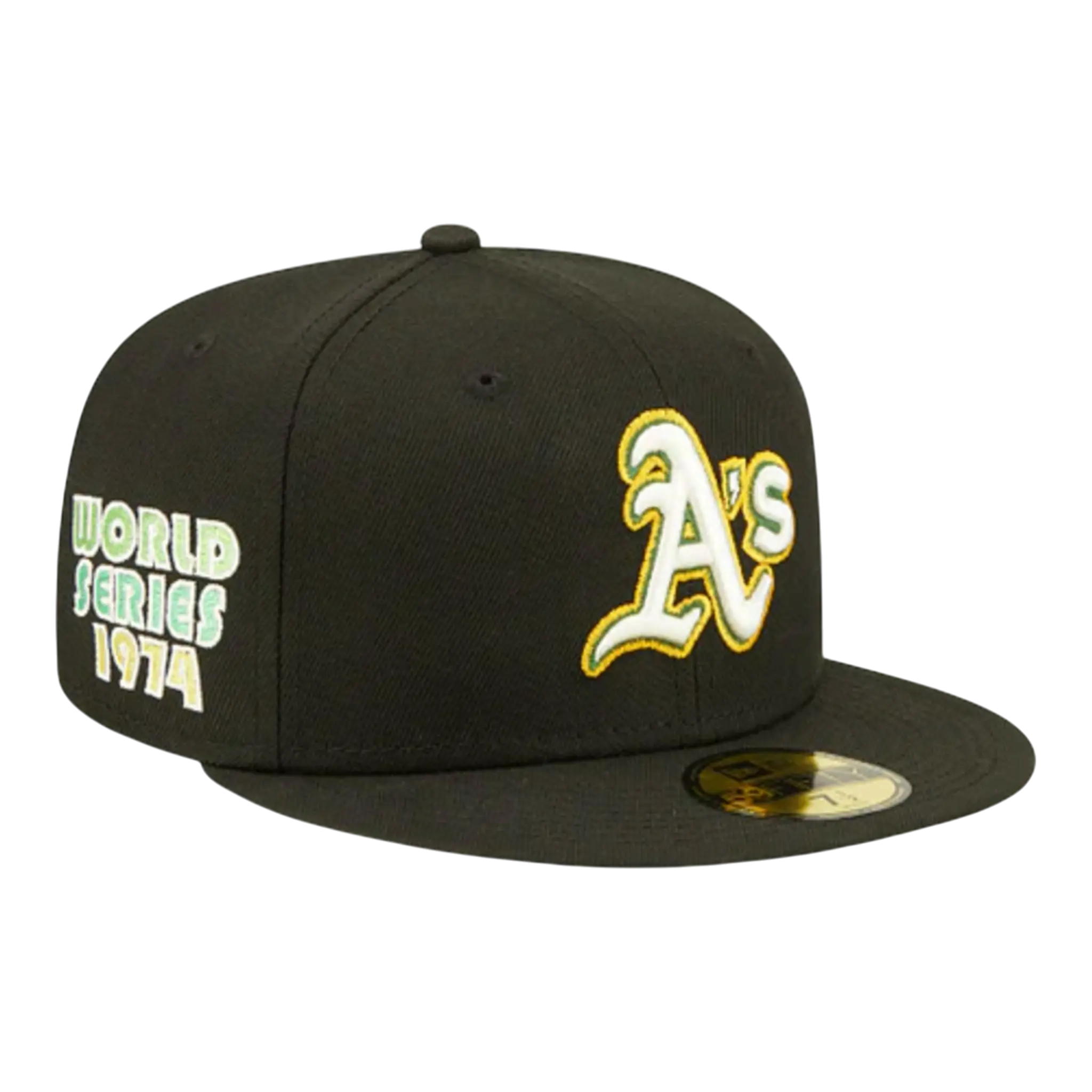 New Era 59Fifty Oakland Athletics Citrus Pop Fitted Hat Black/Green 1