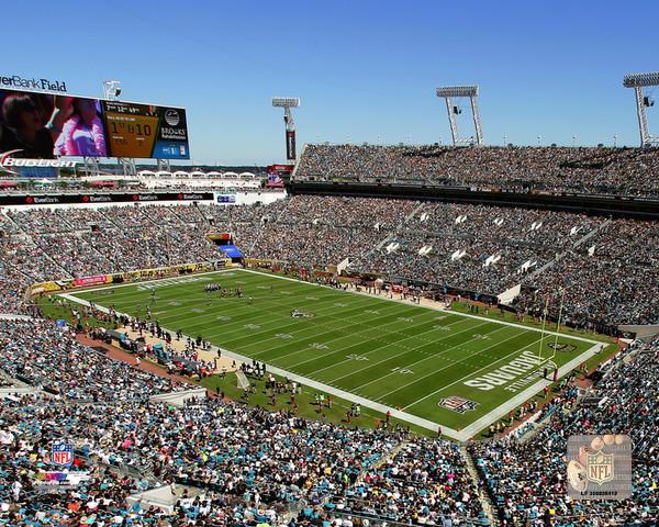 Jacksonville Jaguars TIAA Bank Field NFL Football 8" x 10" Stadium Photo 1