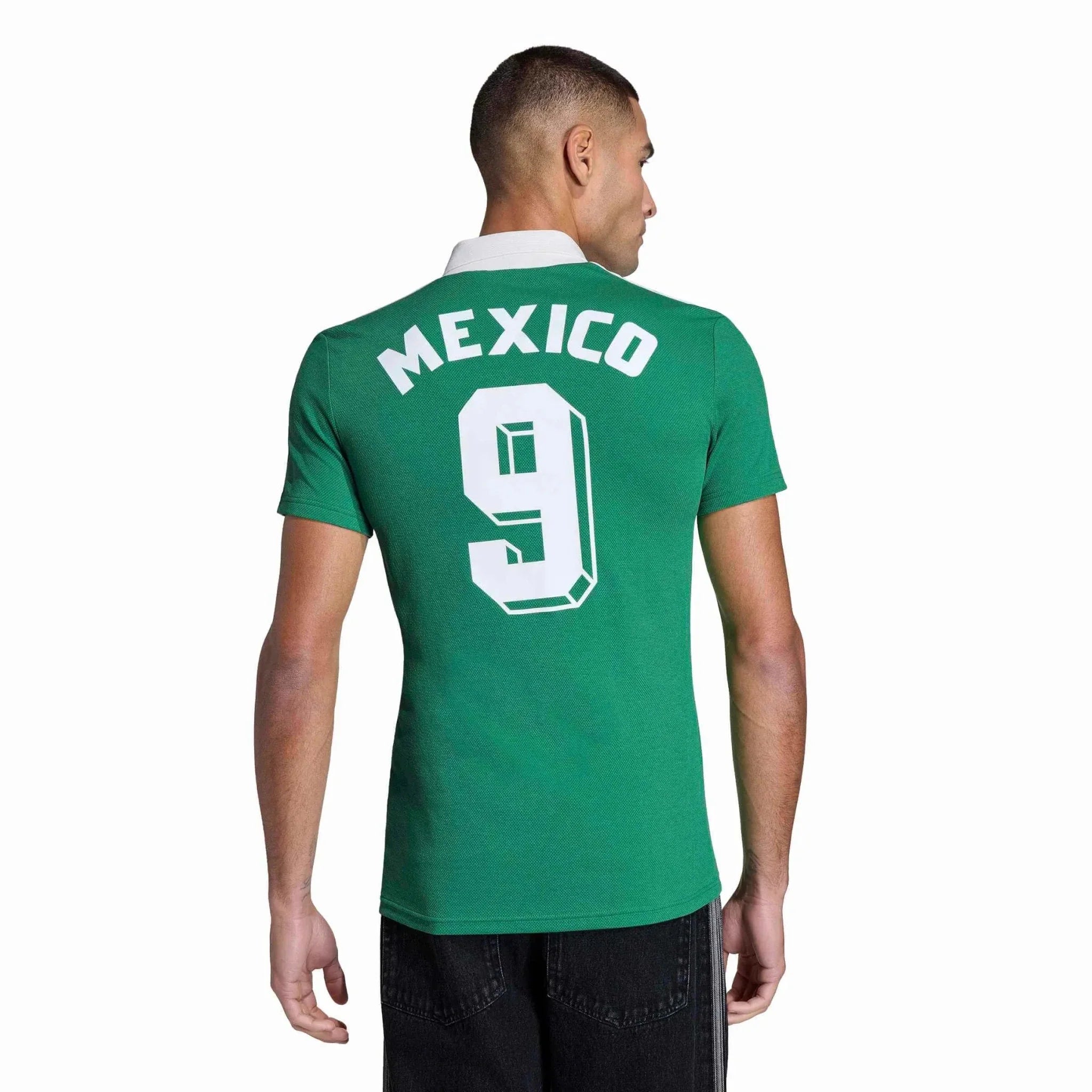 adidas 1986 Mexico Men's Retro Stadium Home Soccer Jersey 4