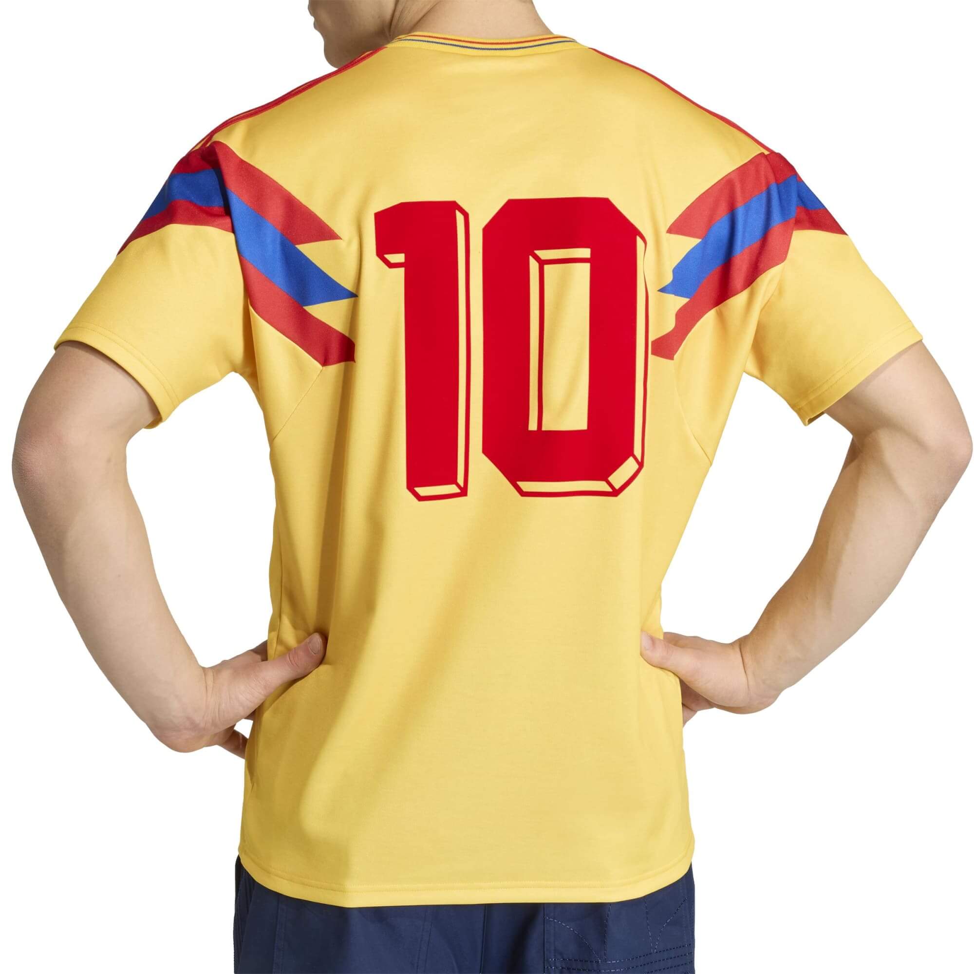 adidas 1990 Colombia Men's Retro Stadium Away Soccer Jersey 5