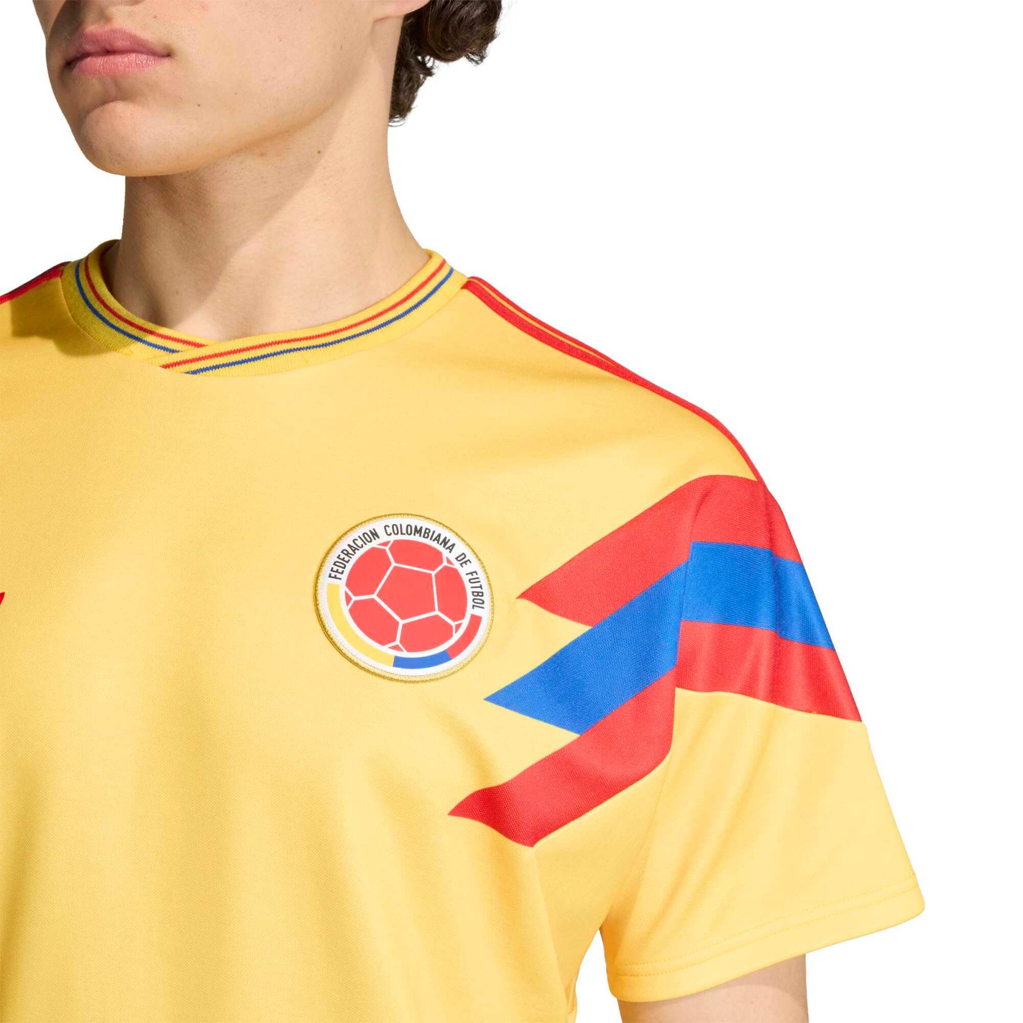 adidas 1990 Colombia Men's Retro Stadium Away Soccer Jersey 6
