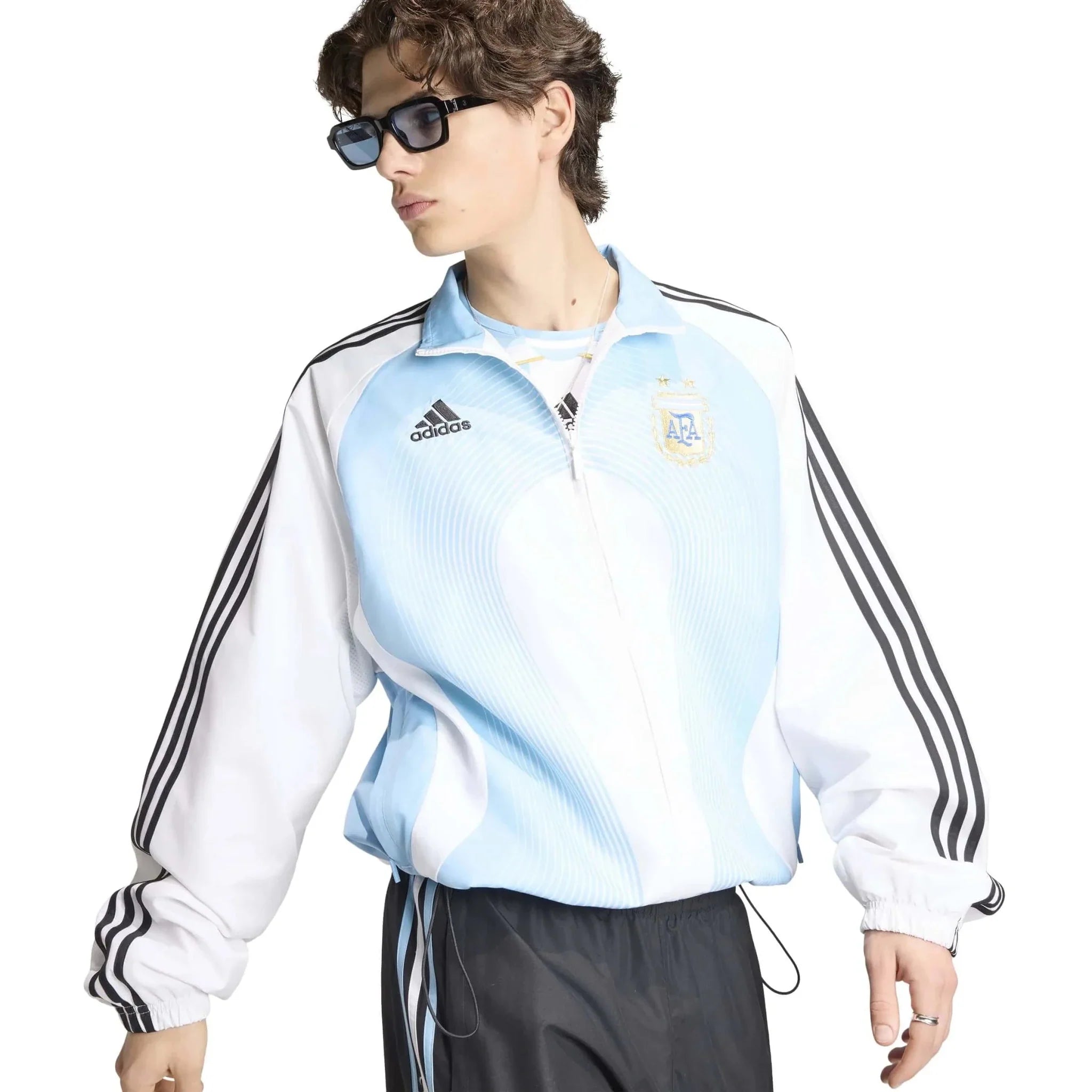 adidas 2006 Argentina Men's Retro Home Track Top 4