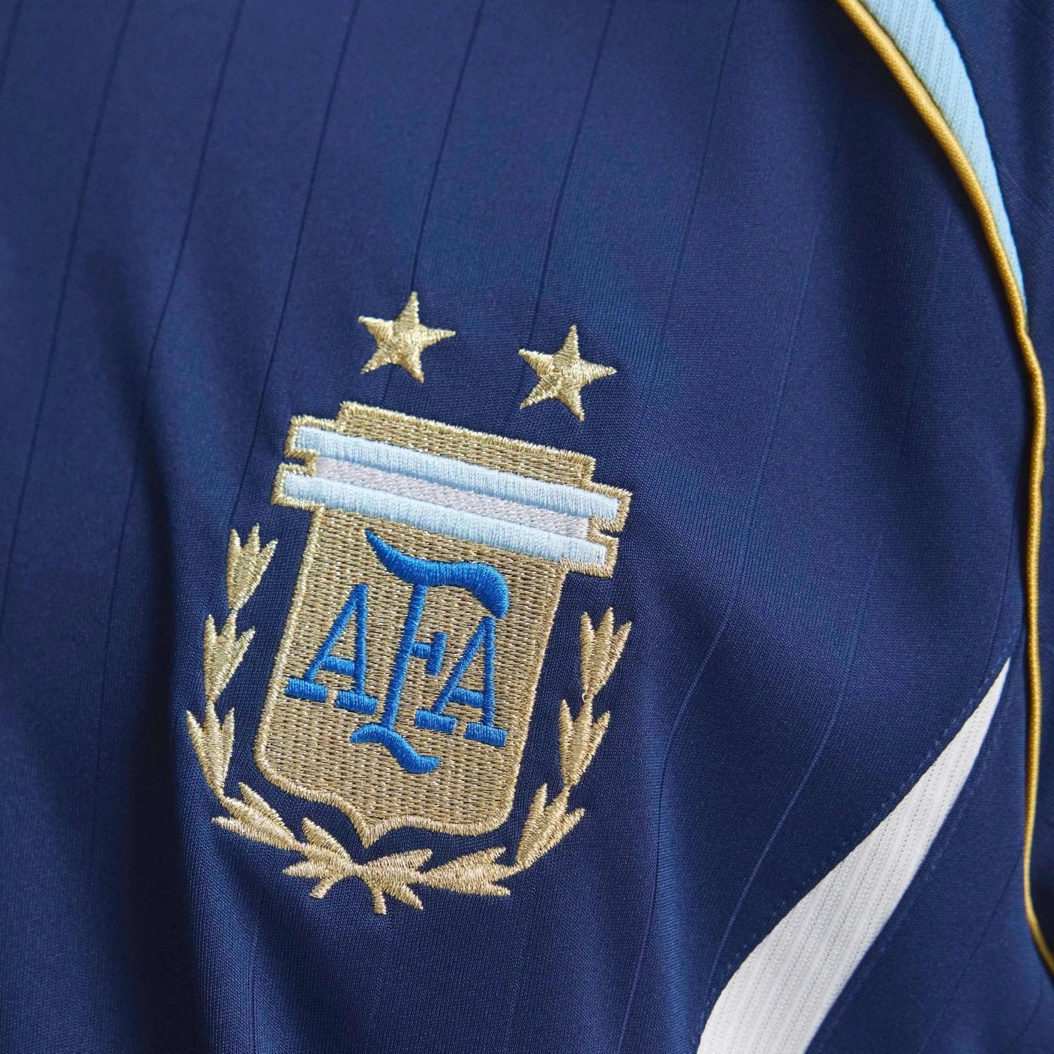 adidas 2006 Argentina Men's Retro Stadium Away Messi #19 Soccer Jersey 10