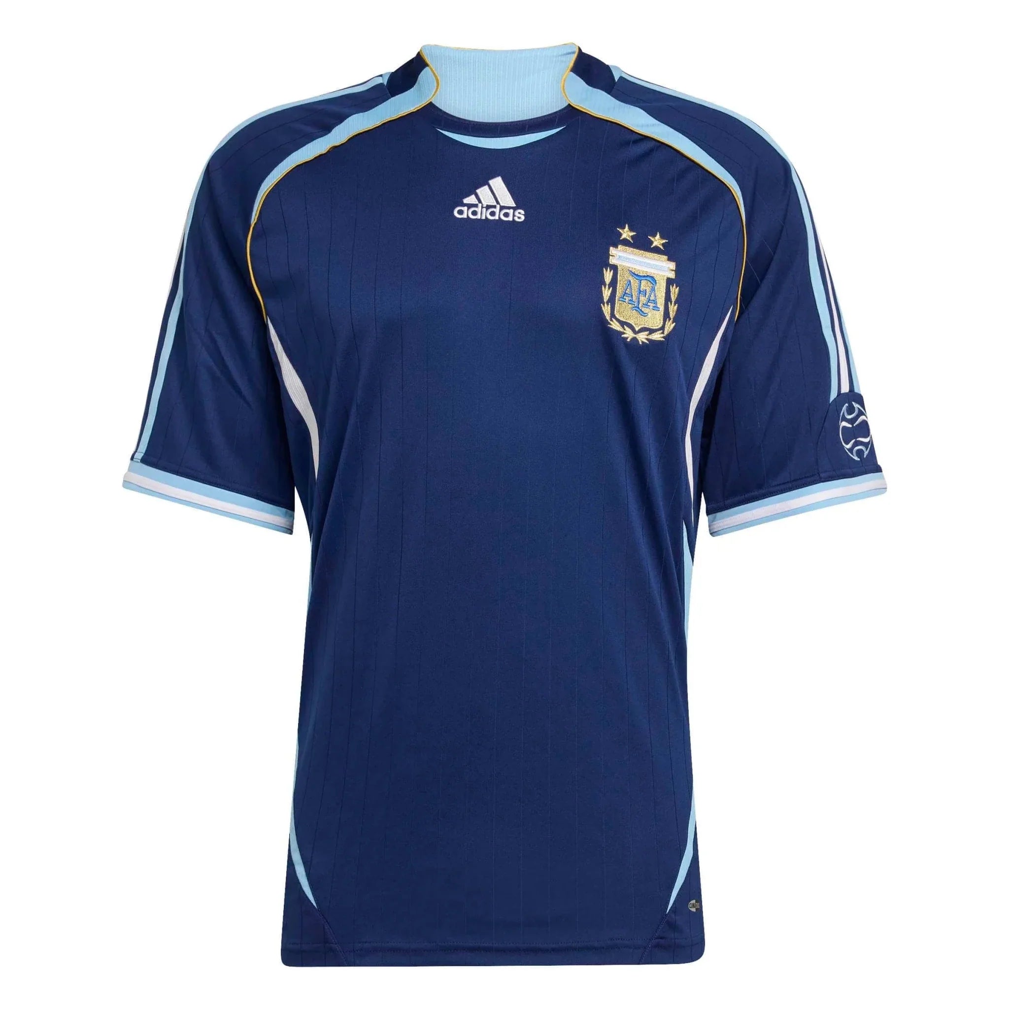 adidas 2006 Argentina Men's Retro Stadium Away Soccer Jersey 1