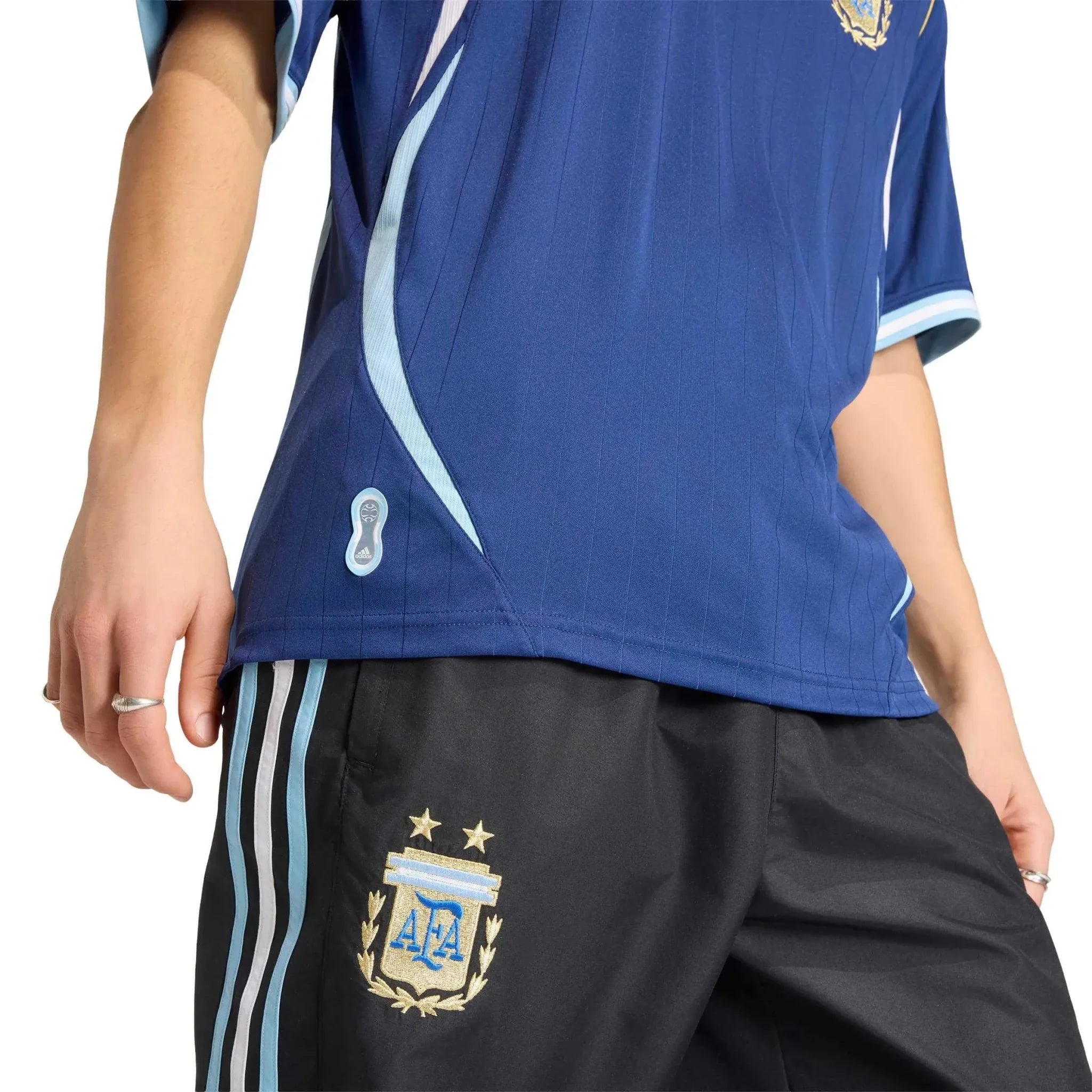 adidas 2006 Argentina Men's Retro Stadium Away Soccer Jersey 6