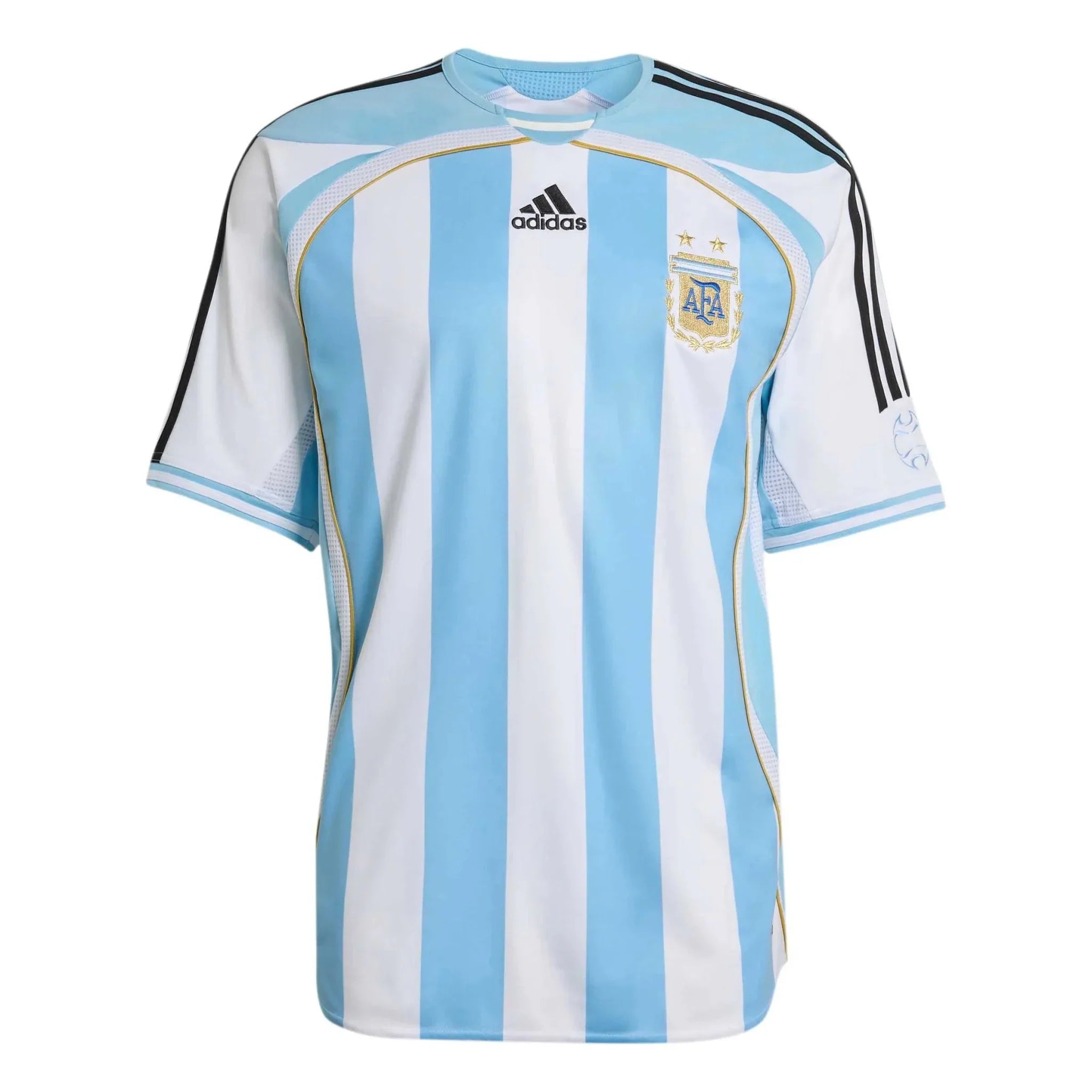 adidas 2006 Argentina Men's Retro Stadium Home Soccer Jersey 1