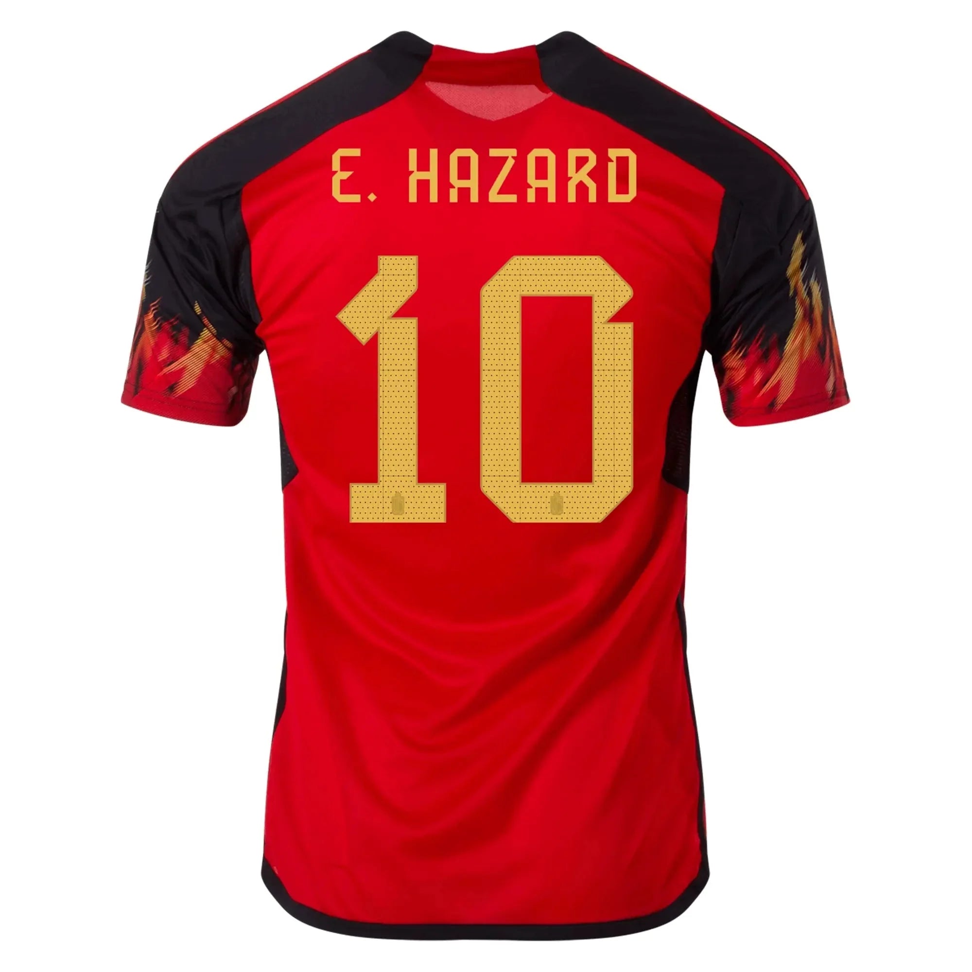 adidas 2022-23 Belgium Women's Home Jersey - Red-Black 9