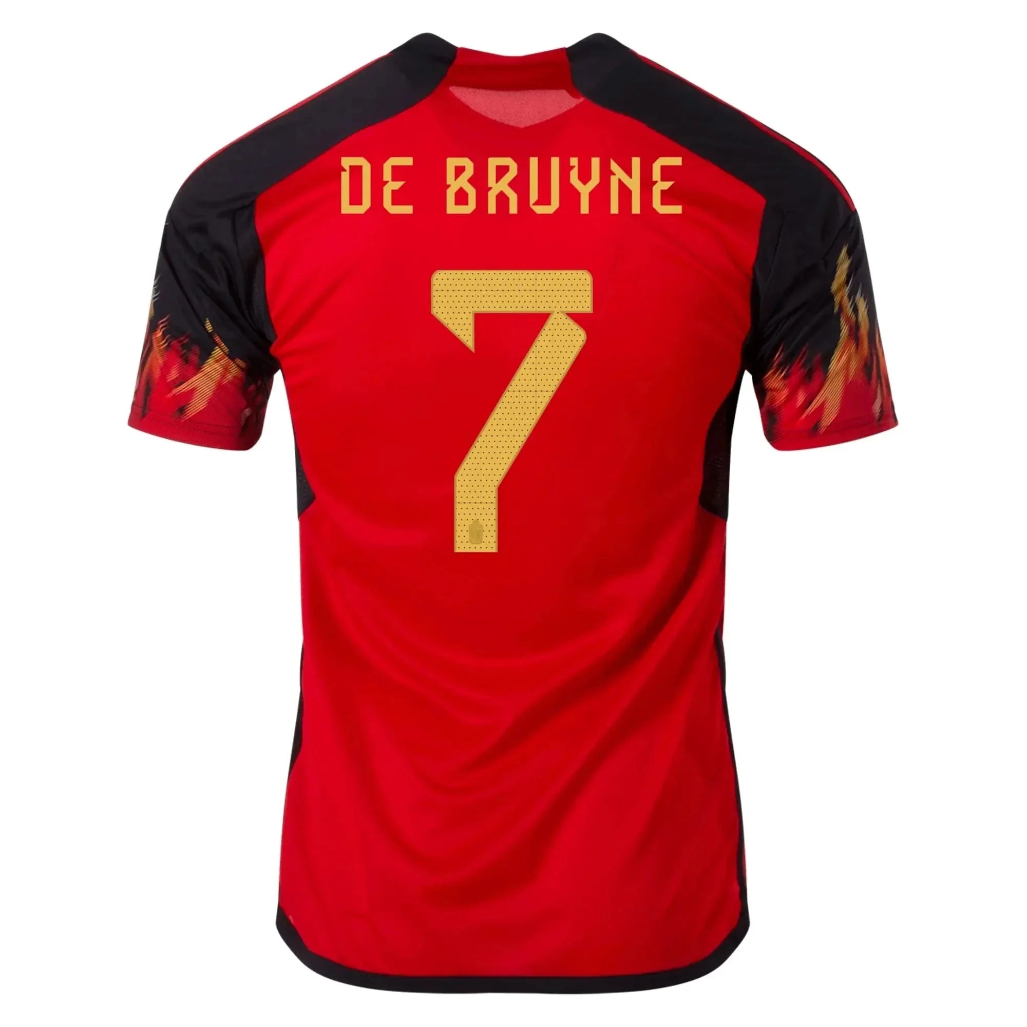adidas 2022-23 Belgium Women's Home Jersey - Red-Black 8