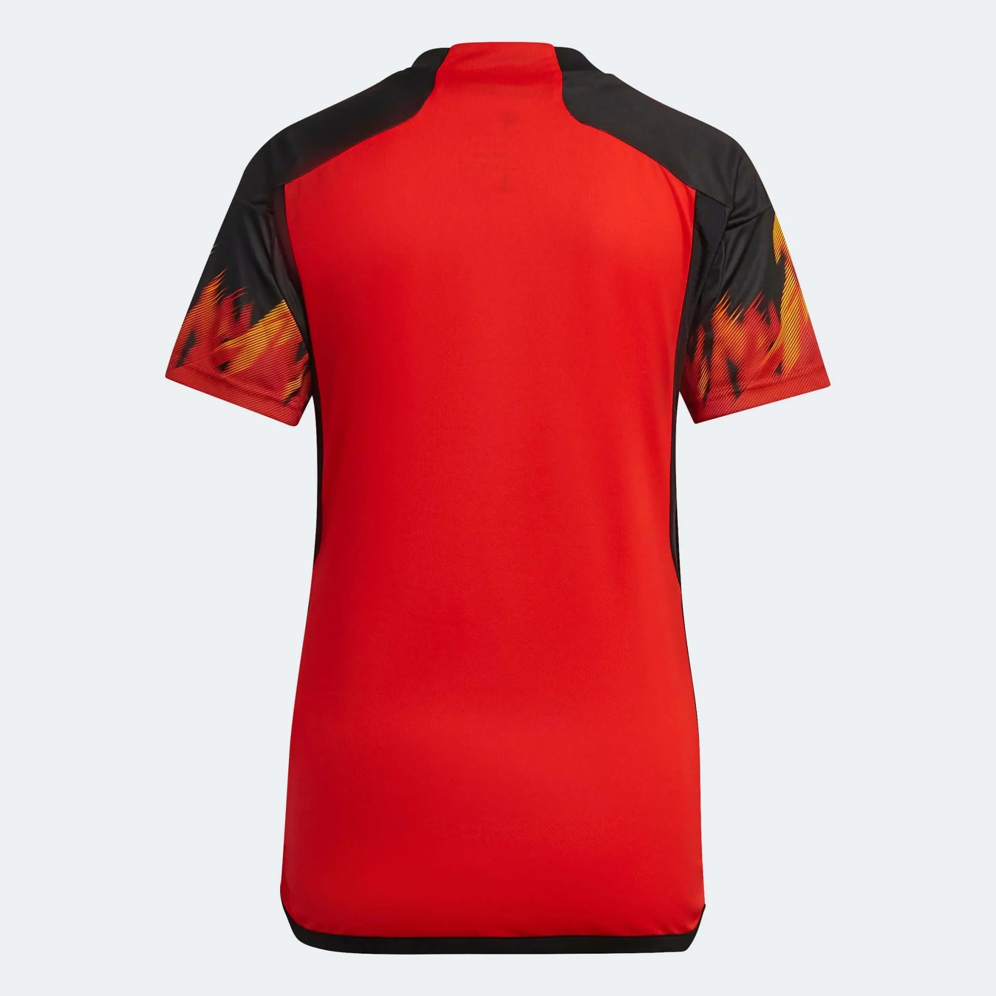 adidas 2022-23 Belgium Women's Home Jersey - Red-Black 2