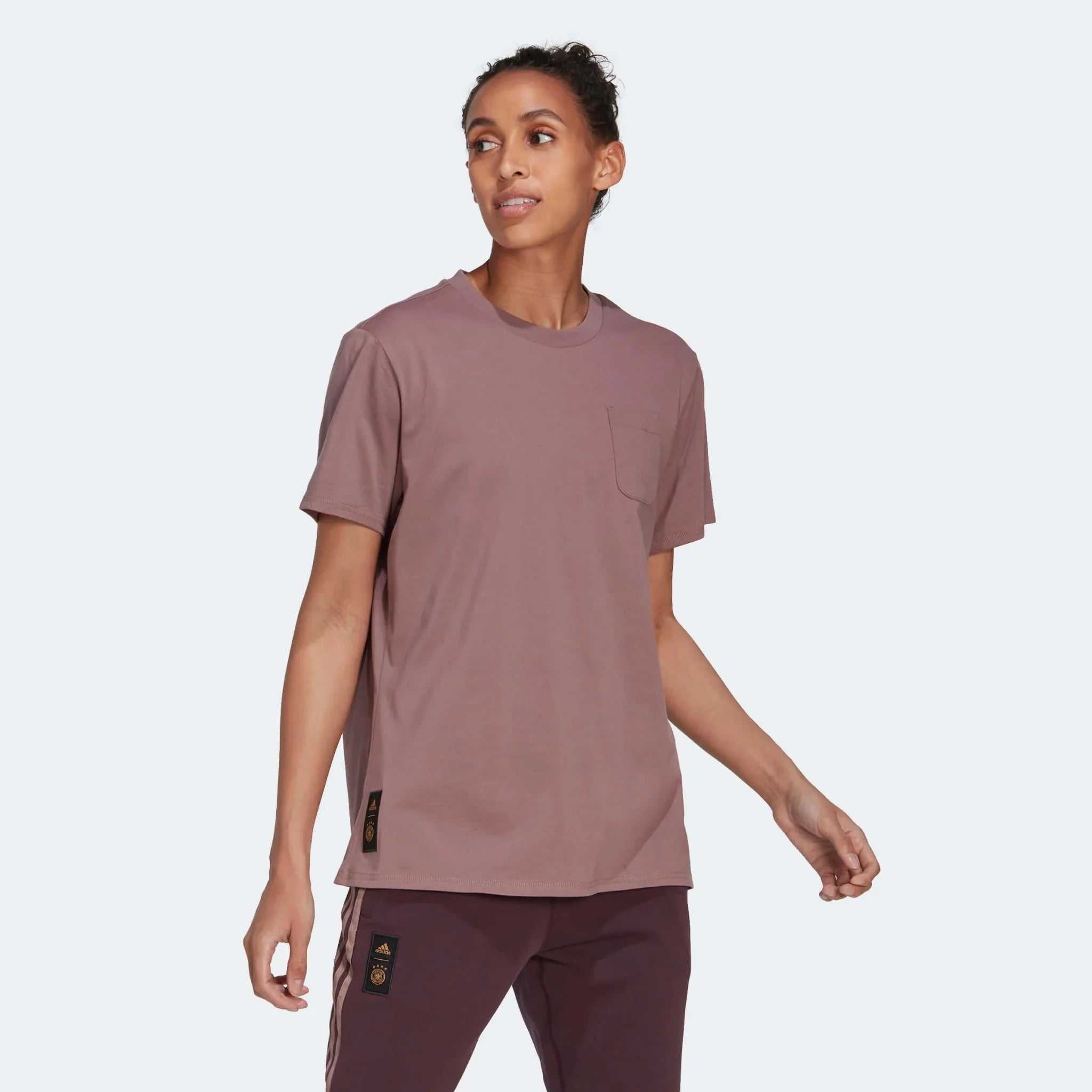 adidas 2022-23 Germany Women's Tee - Purple 2