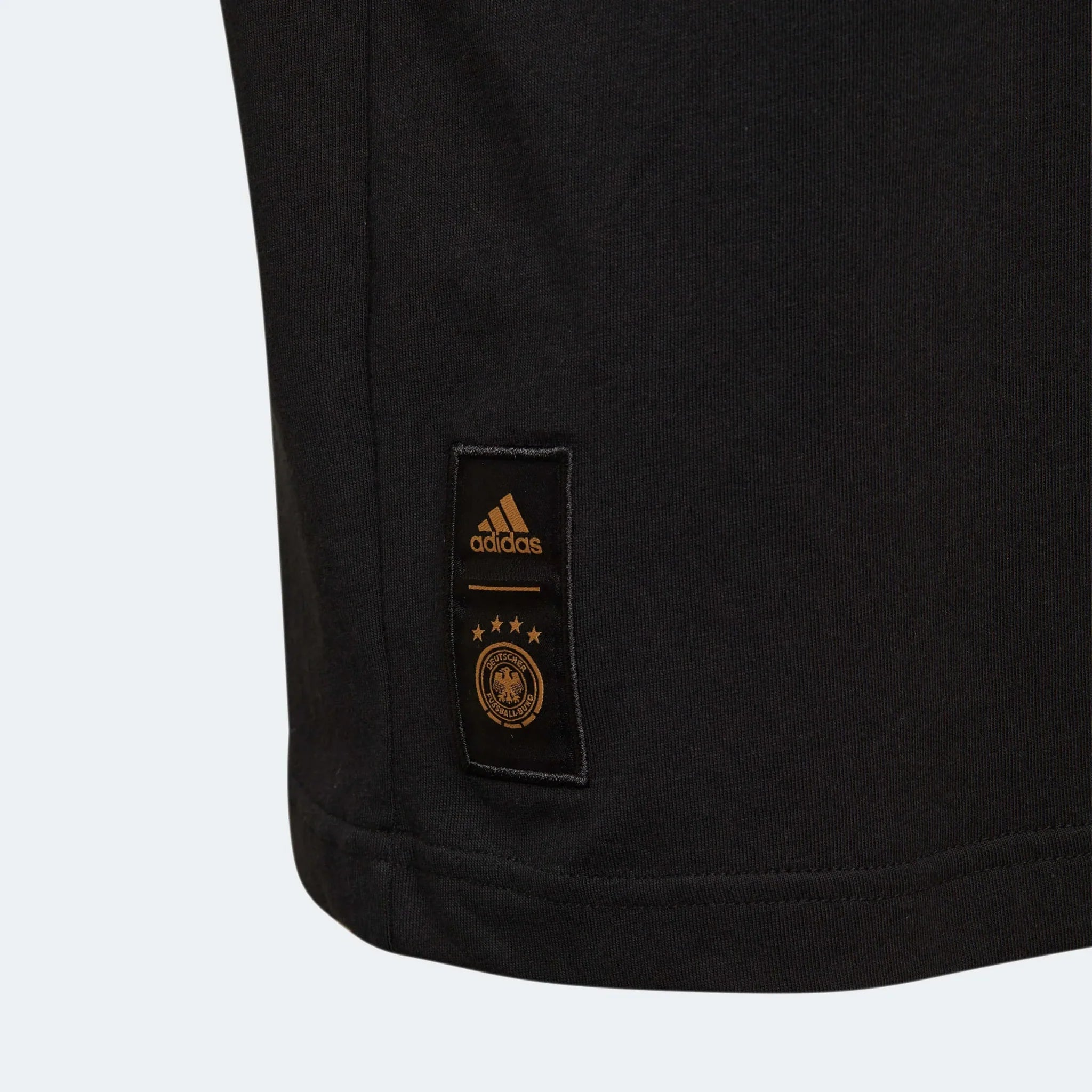 adidas 2022-23 Germany Youth Tee - Black 5