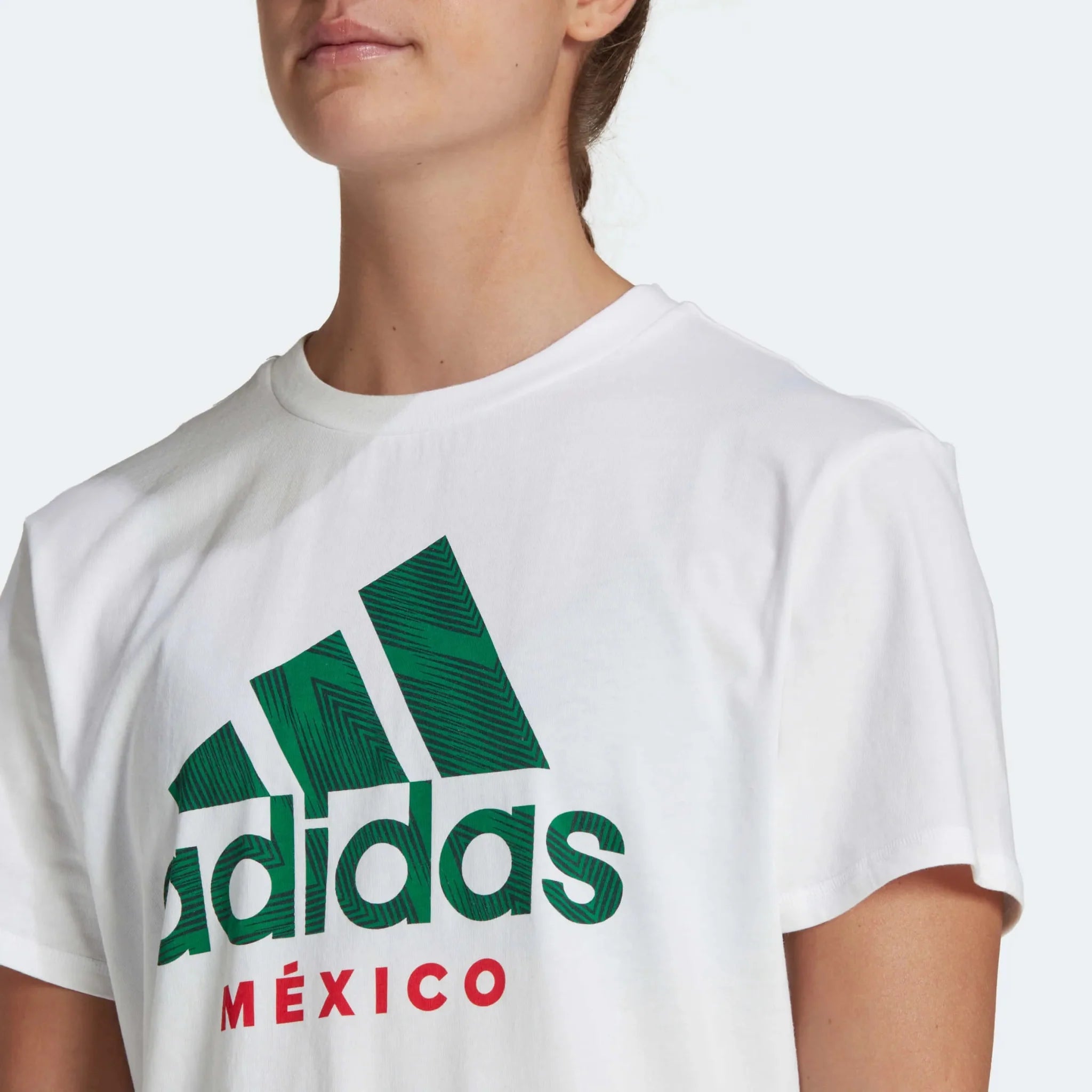 adidas 2022-23 Mexico Women's Tee - White 4