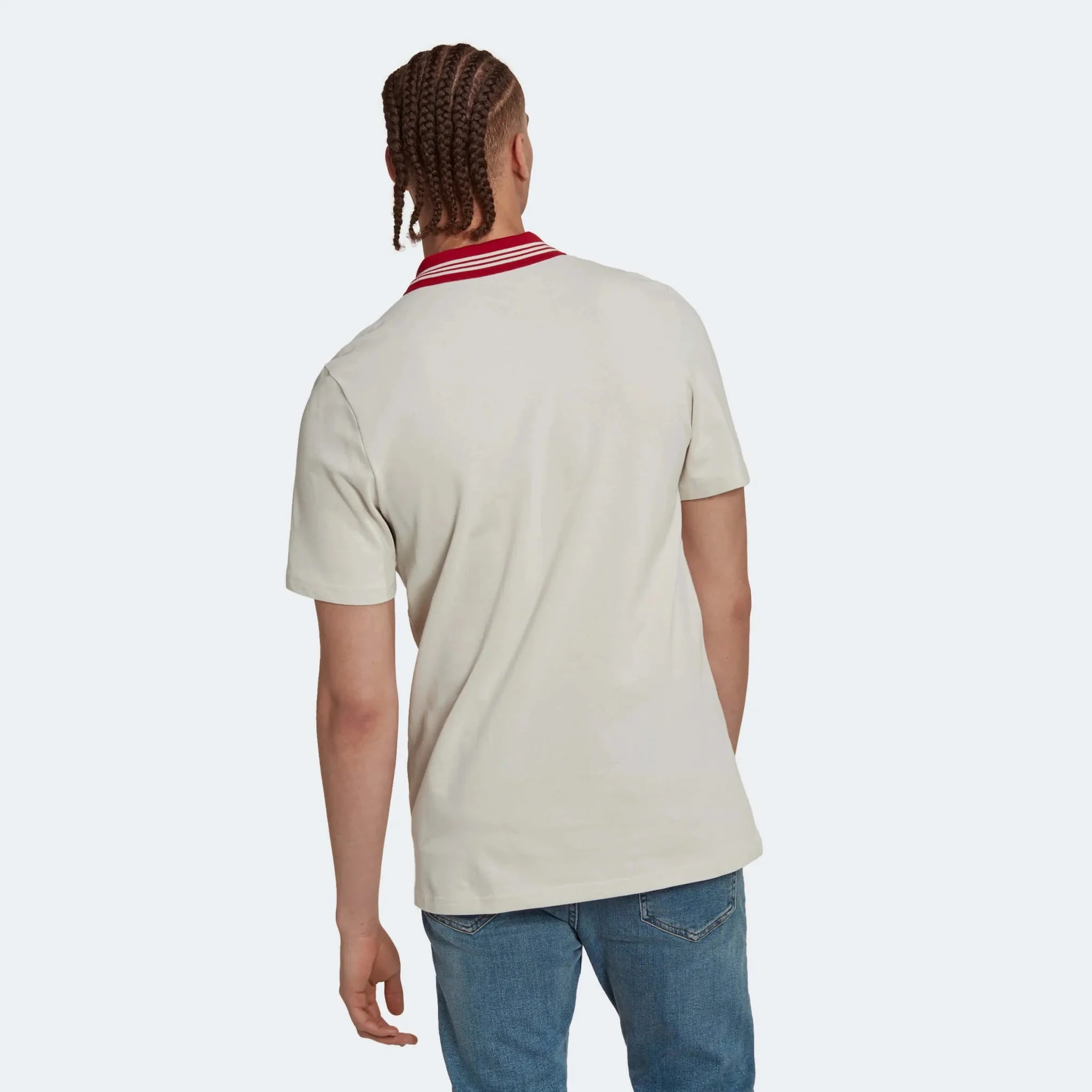 adidas 2022 FIFA World Cup Official Emblem Polo Shirt - Talc 3