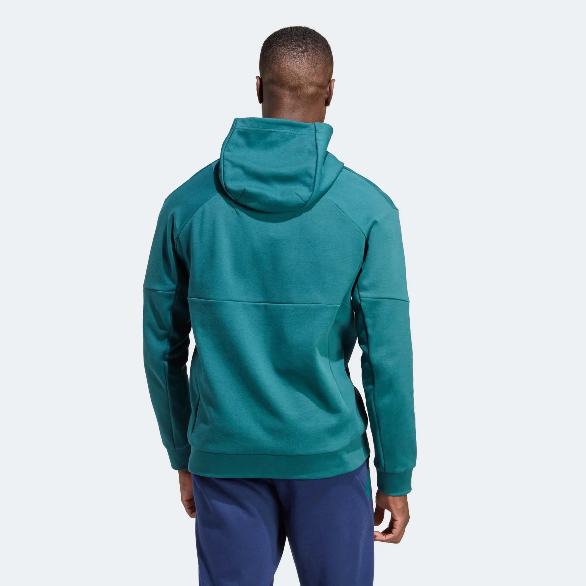 adidas 2023 LA Galaxy Travel Hoodie - Mystery Green 4