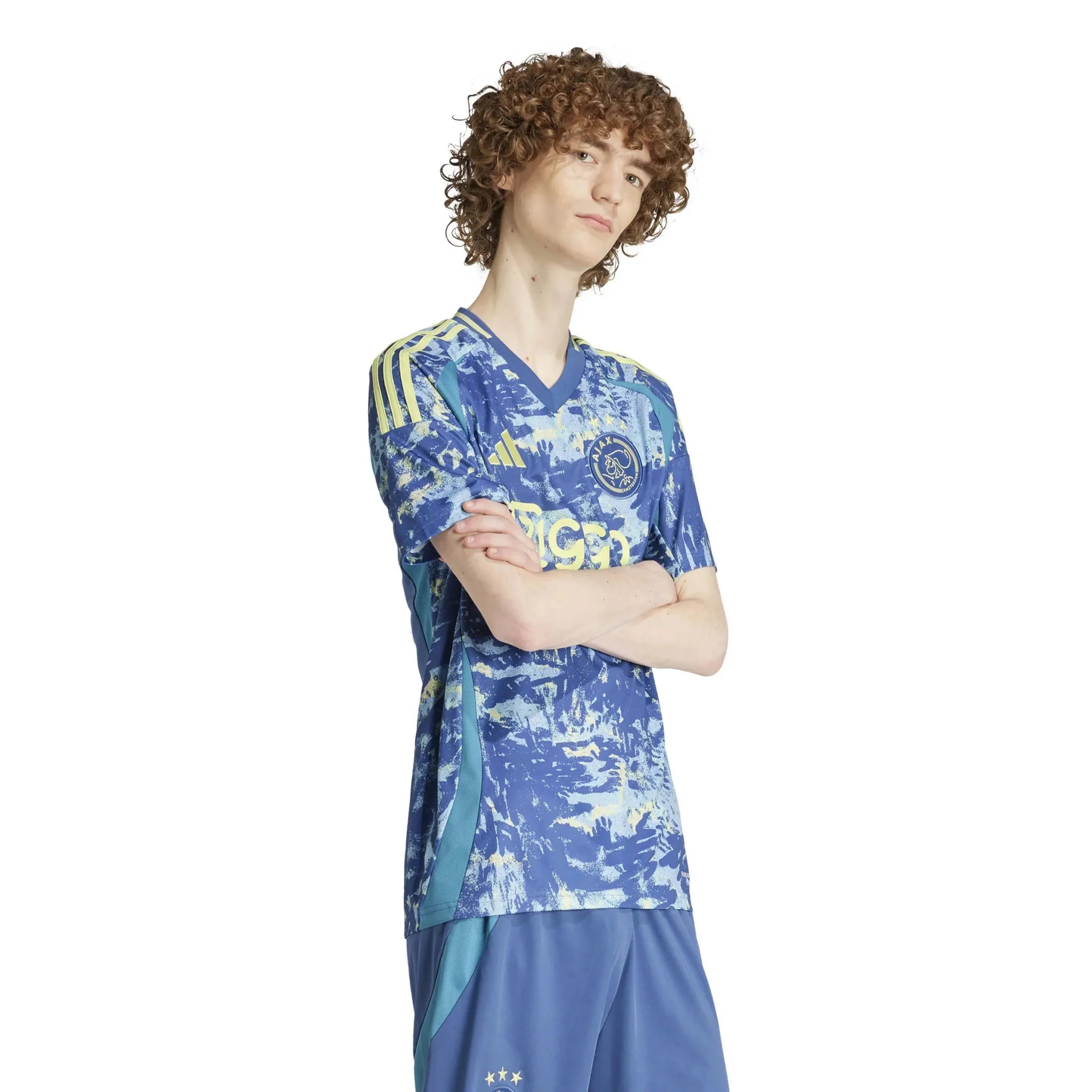 adidas 2024-25 Ajax Men's Stadium Away Jersey 4