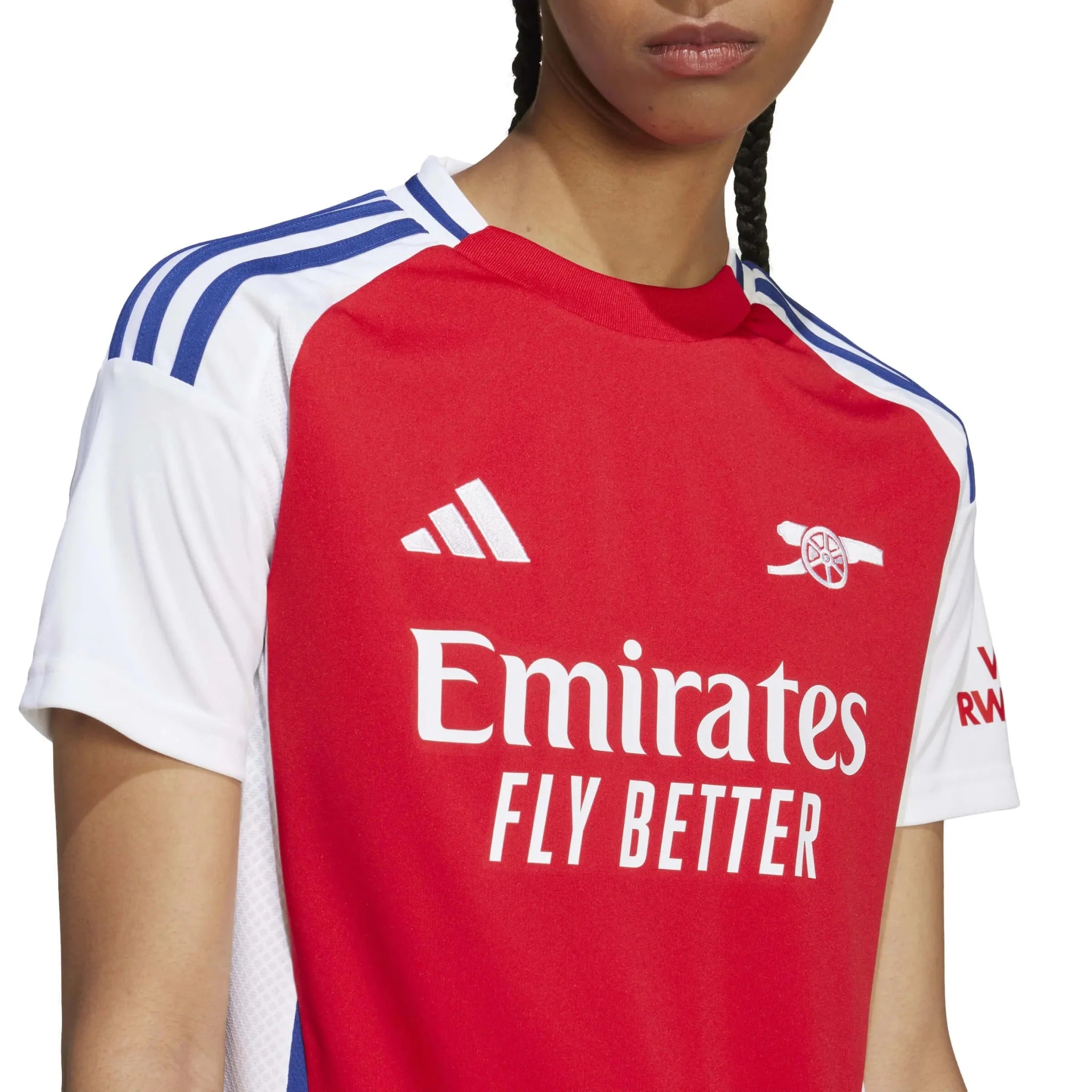 adidas 2024-25 Arsenal Women's Stadium Home Jersey 6